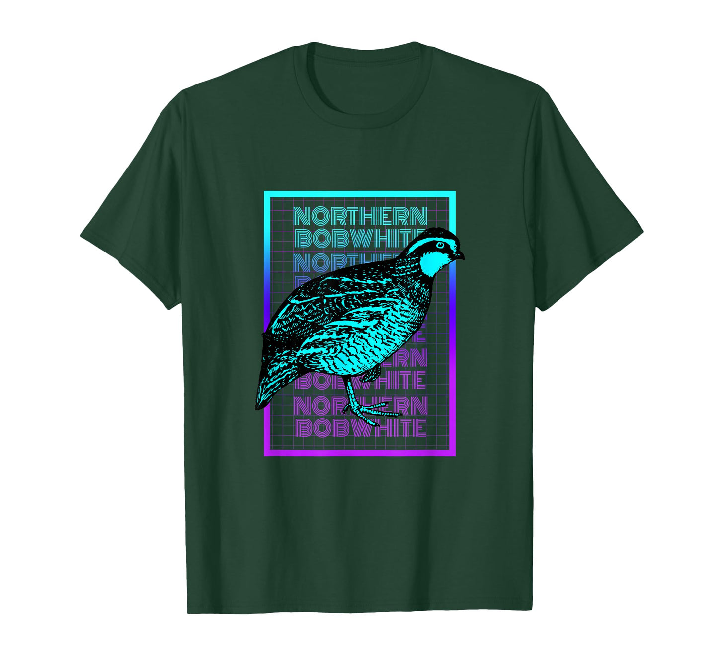 Northern Bobwhite Bird Vintage Retro Northern Bobwhite T-Shirt