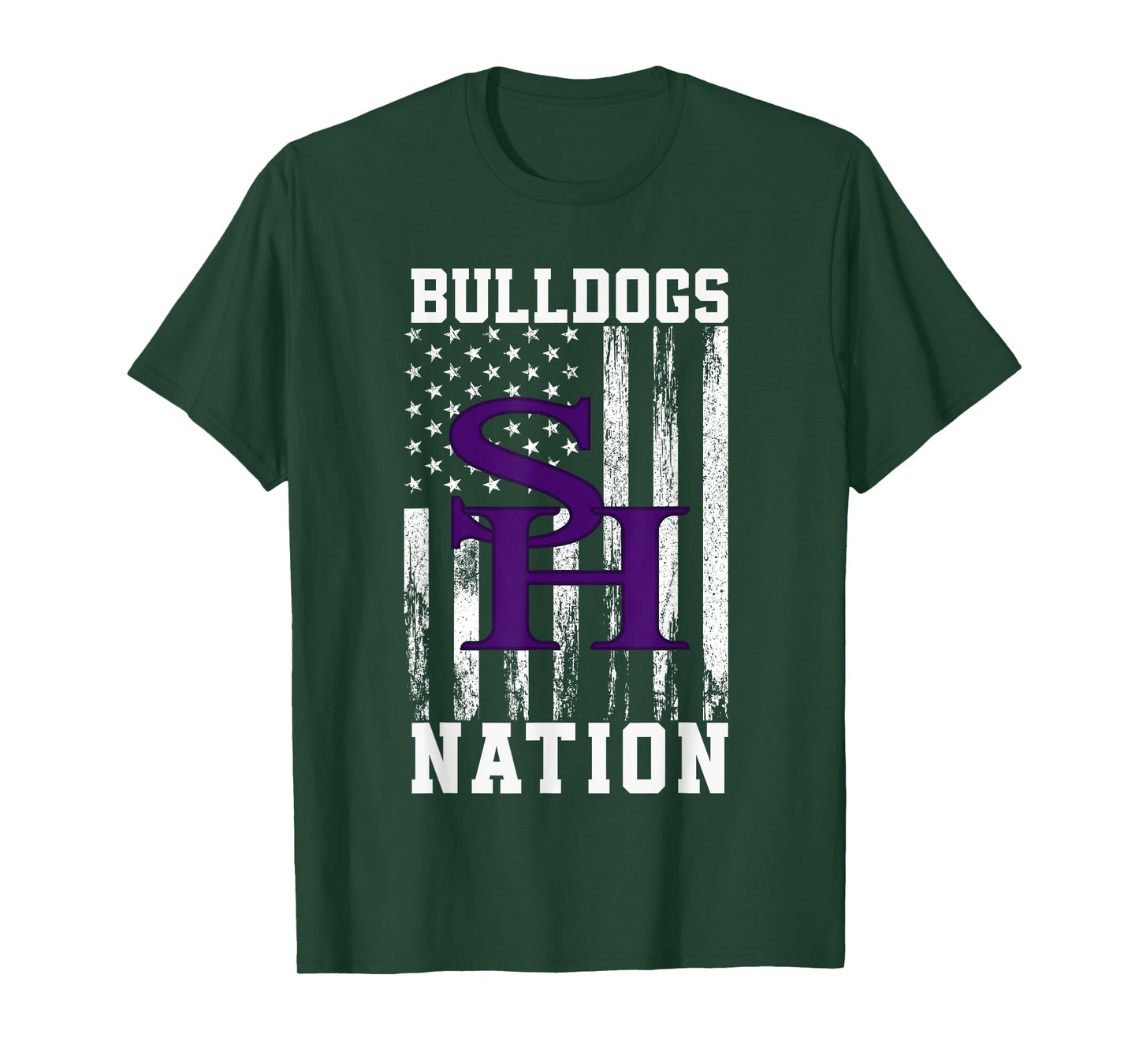 South Harrison Bulldogs Logo Nation HS T-Shirt