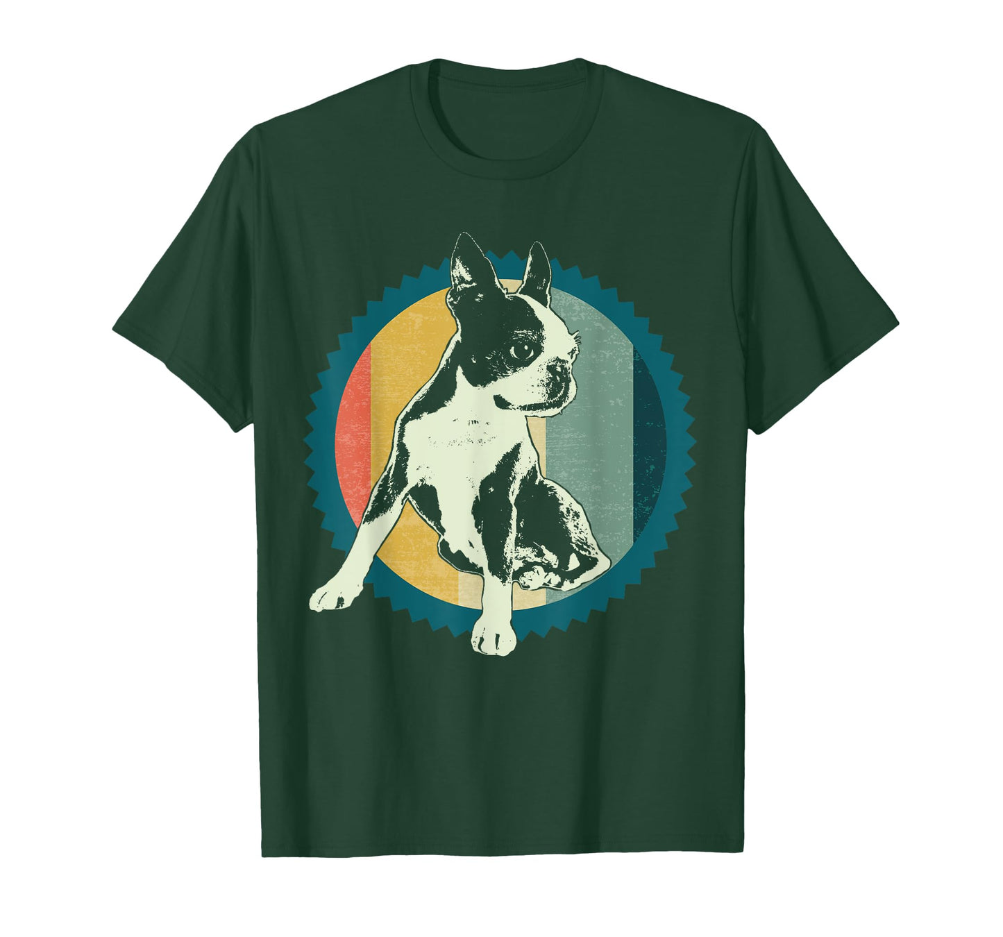 Boston Terrier Boston-Bulldog T-Shirt for Men Women Kids