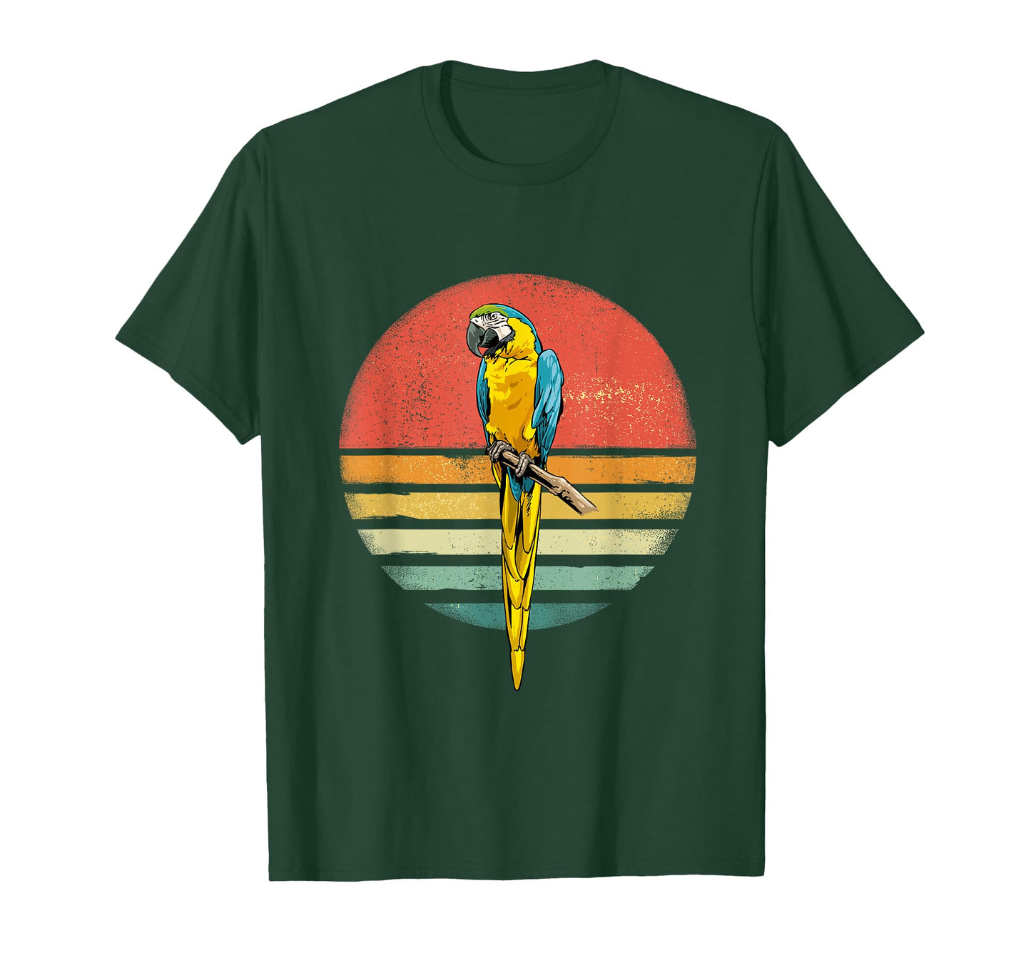Parrot Bird Retro Parrot Birdwatcher Bird Parrot Lover T-Shirt