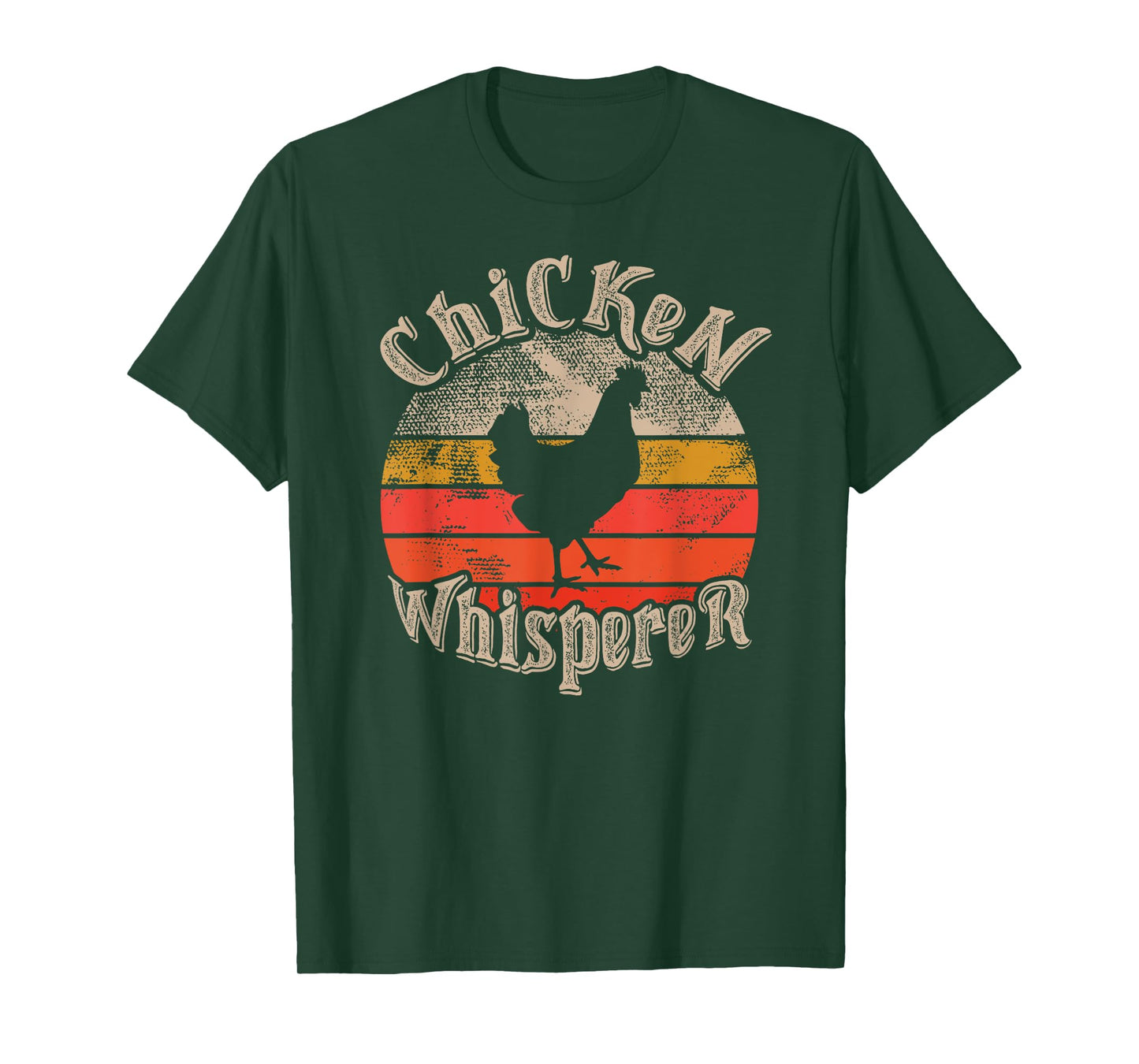 Chicken Whisperer Funny lovers theme vintage sunset cute T-Shirt