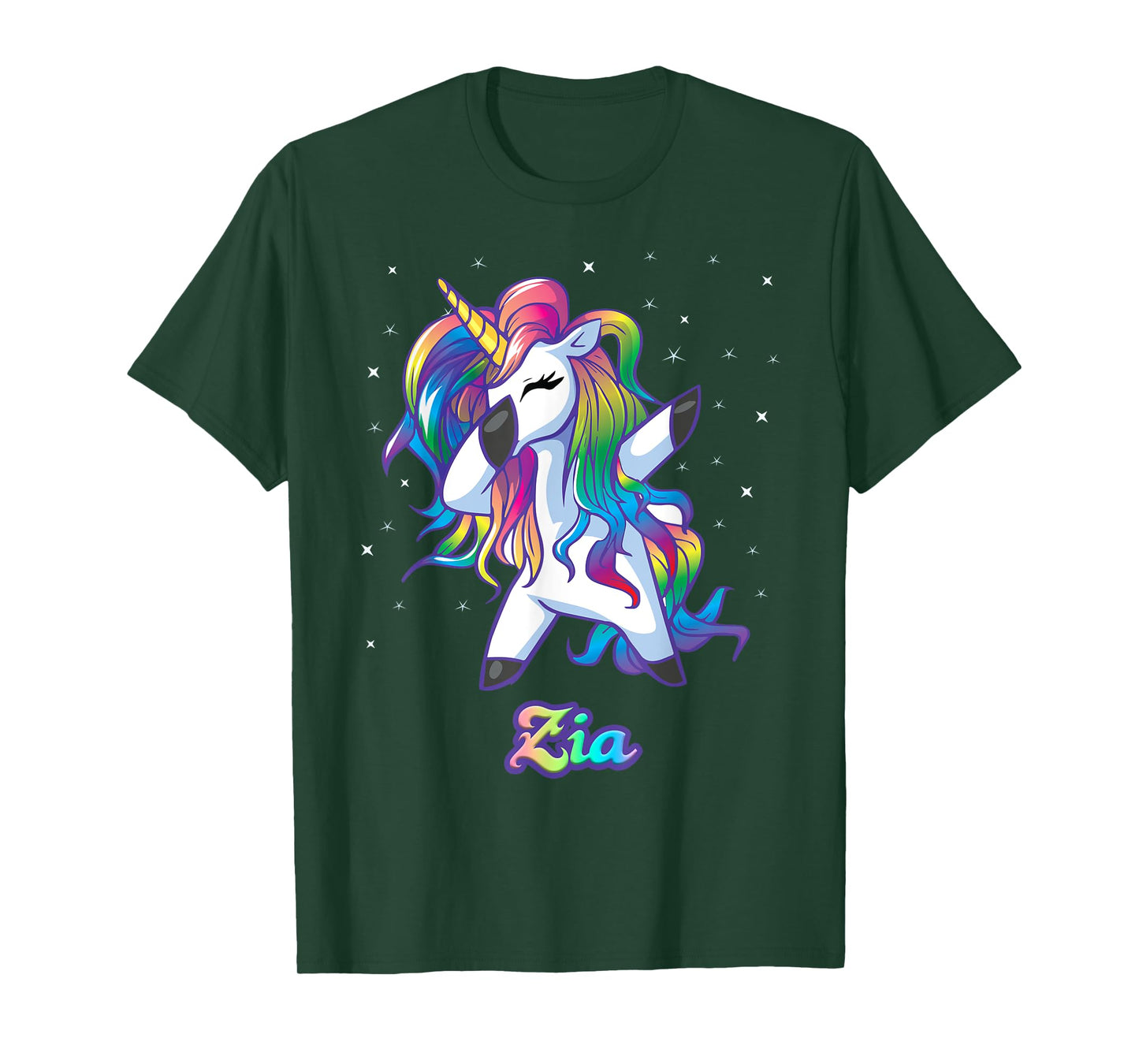 ZIA Unicorn Gifts For Girls Birthday Gifts For Women T-Shirt