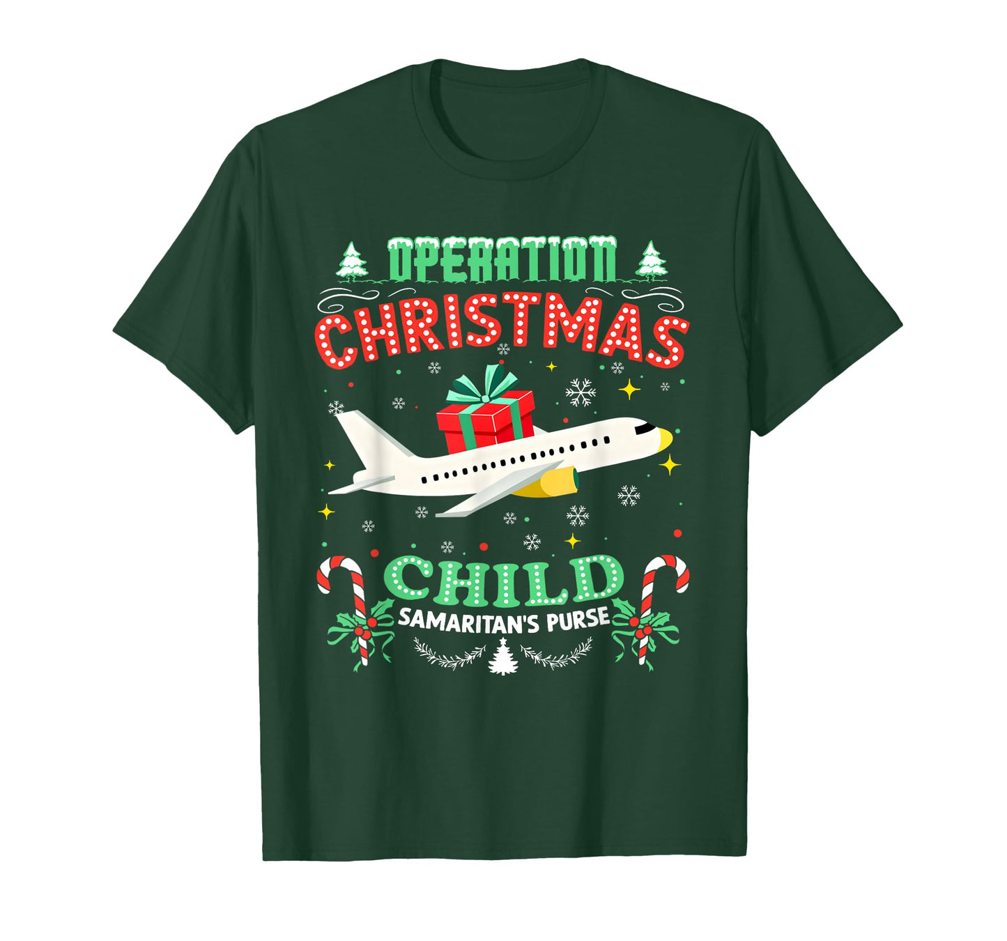 Operation Christmas Child Funny Family Matching Xmas T-Shirt