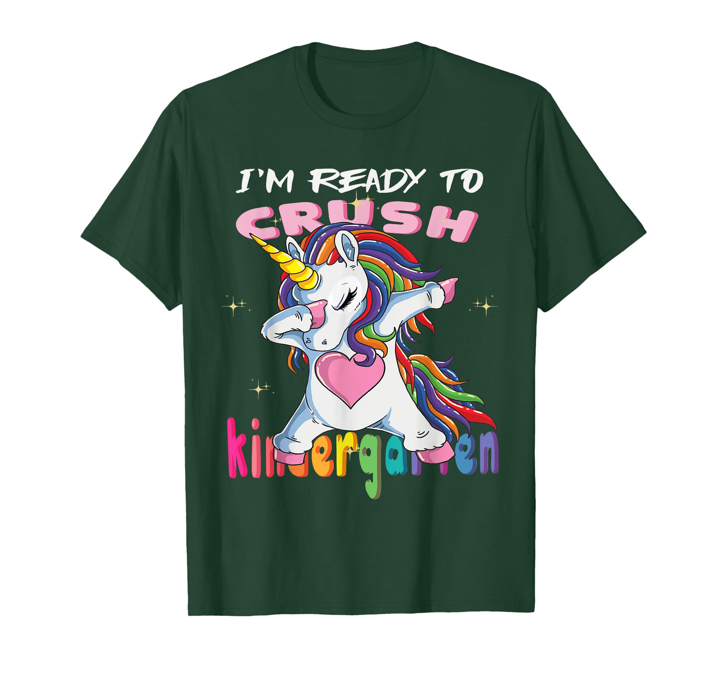 I'm Ready To Crush Kindergarten T-Shirt Baby Unicorn T-Shirt