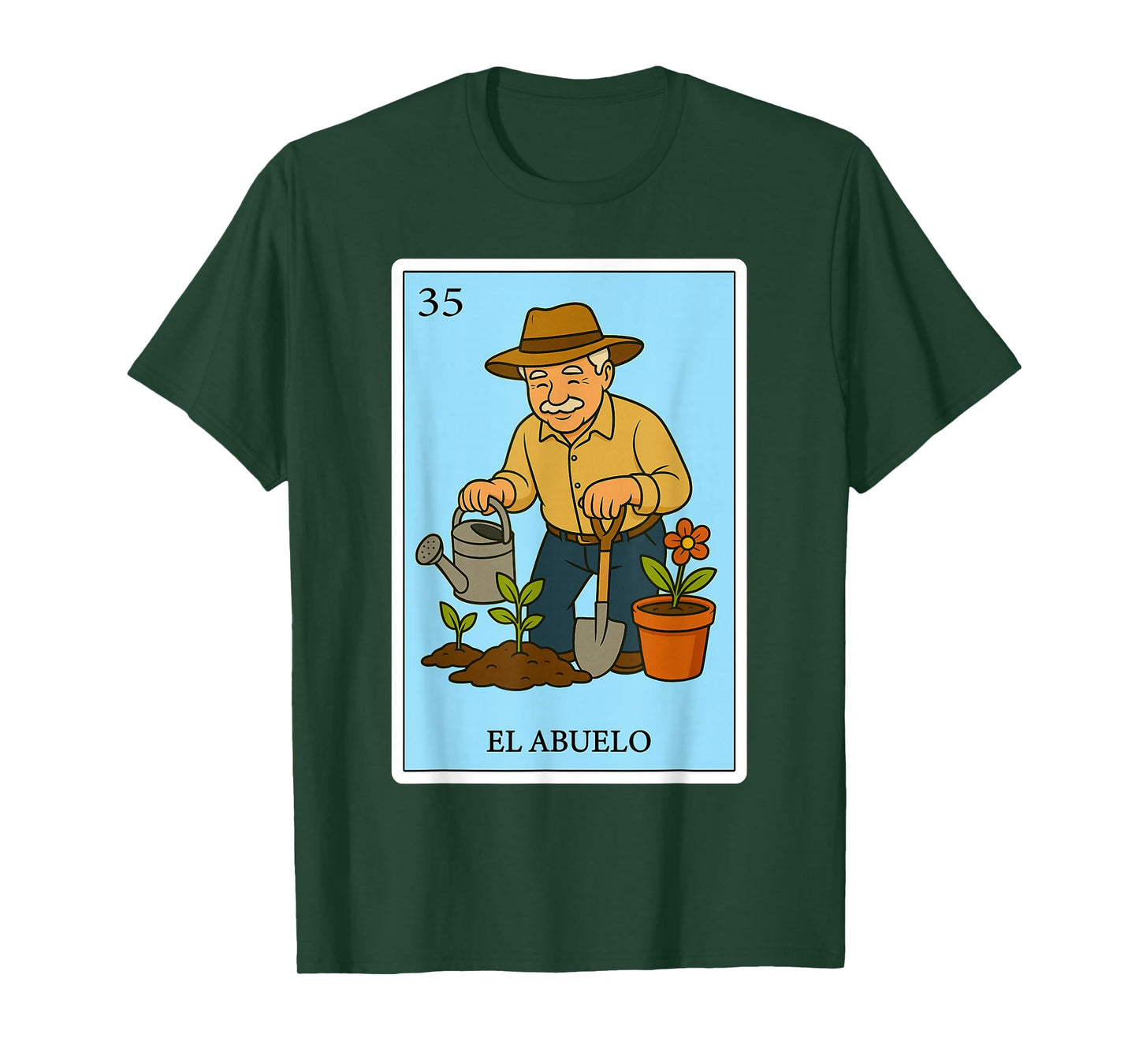 El Abuelo | Spanish-Mexican Bingo Gifts for Abuela T-Shirt