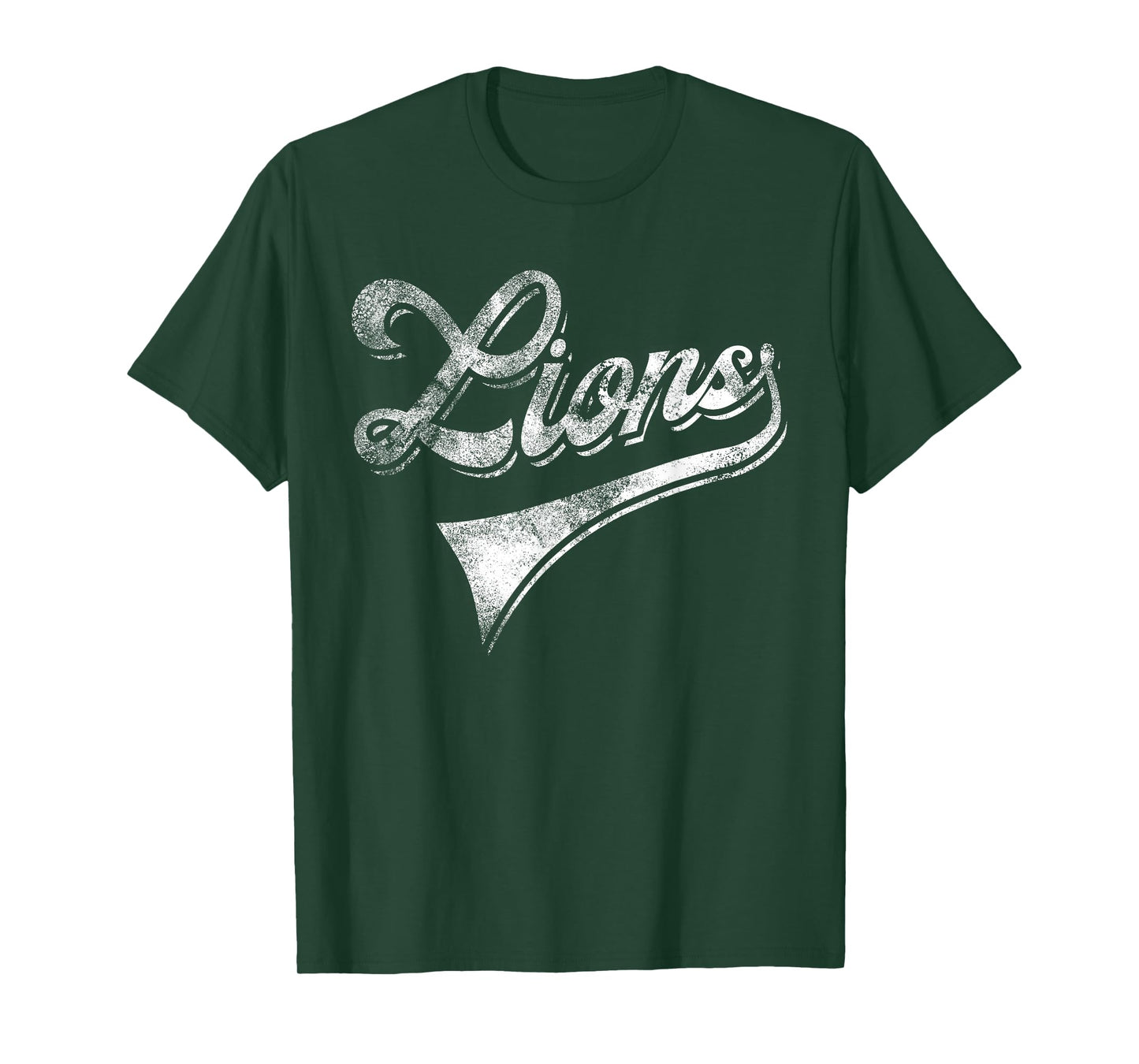 Lions School Sports Fan Team Spirit Mascot Vintage T-Shirt