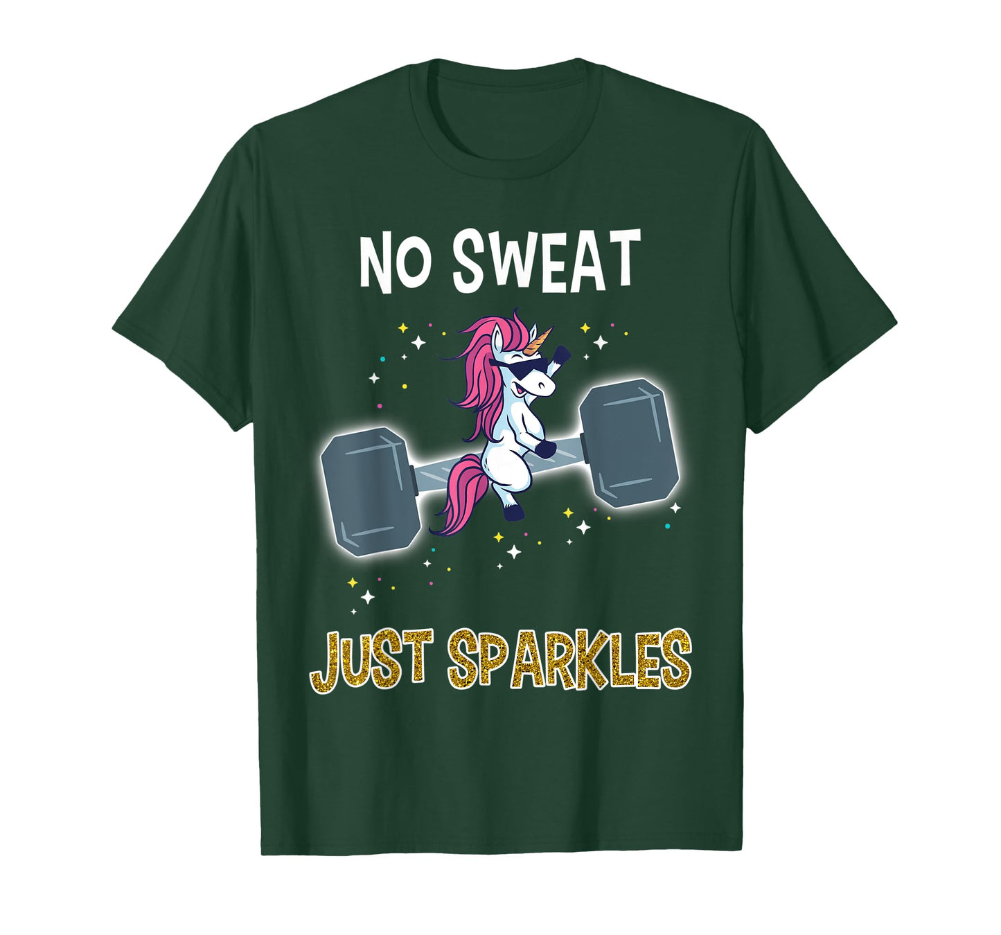 Unicorn Dumbbell Shirt Funny Unicorn Workout TShirt Gift