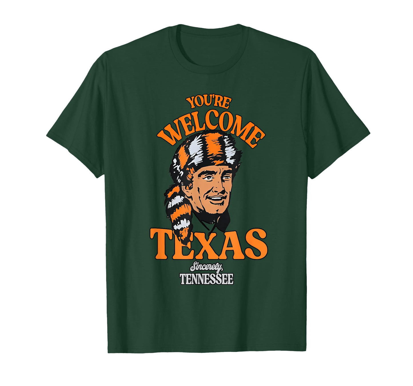 You're Welcome Texas Sincerely Tennessee Funny Saying Quote T-Shirt
