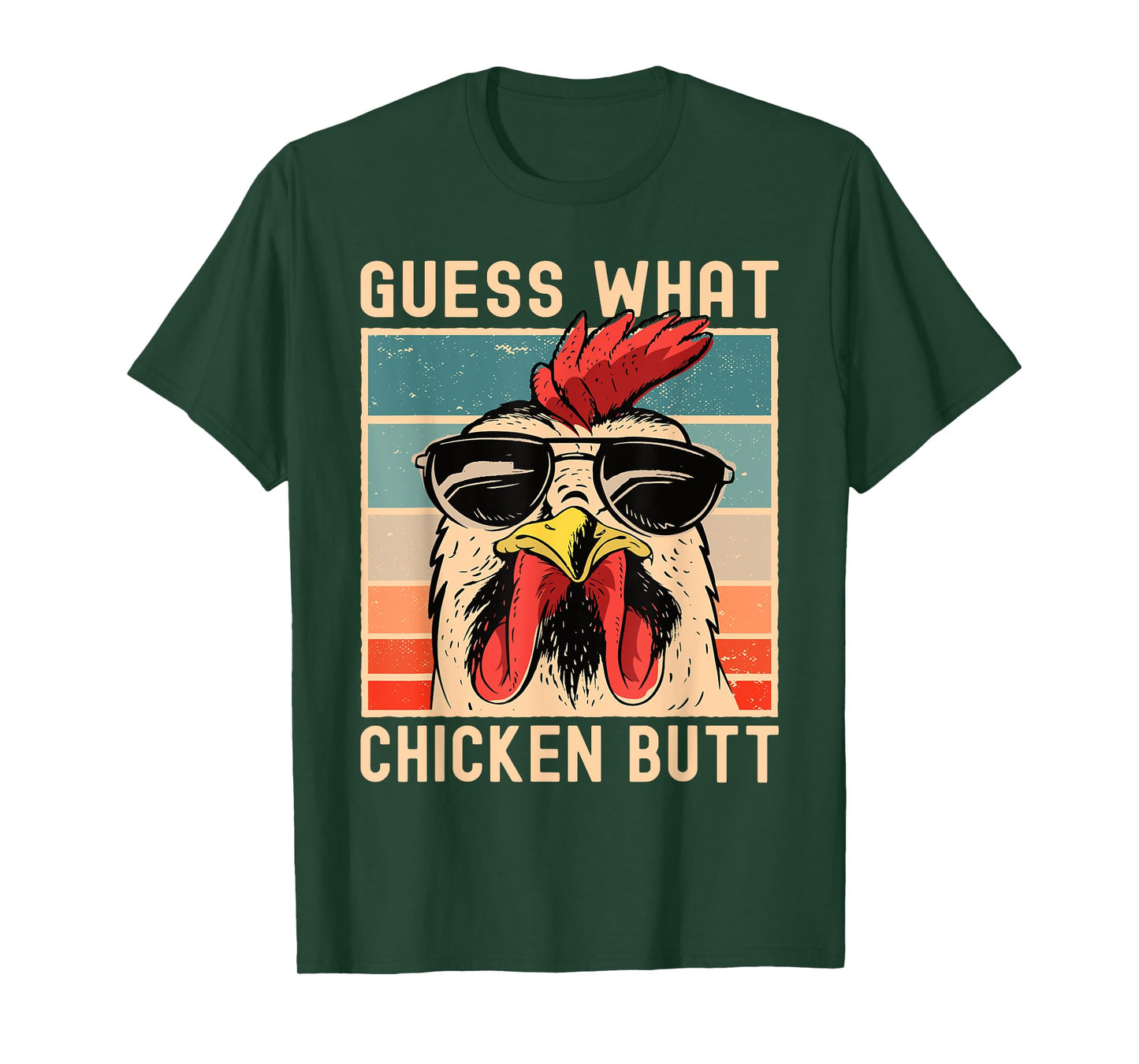 Chicken Meme Design | Guess What Chicken Butt T-Shirt