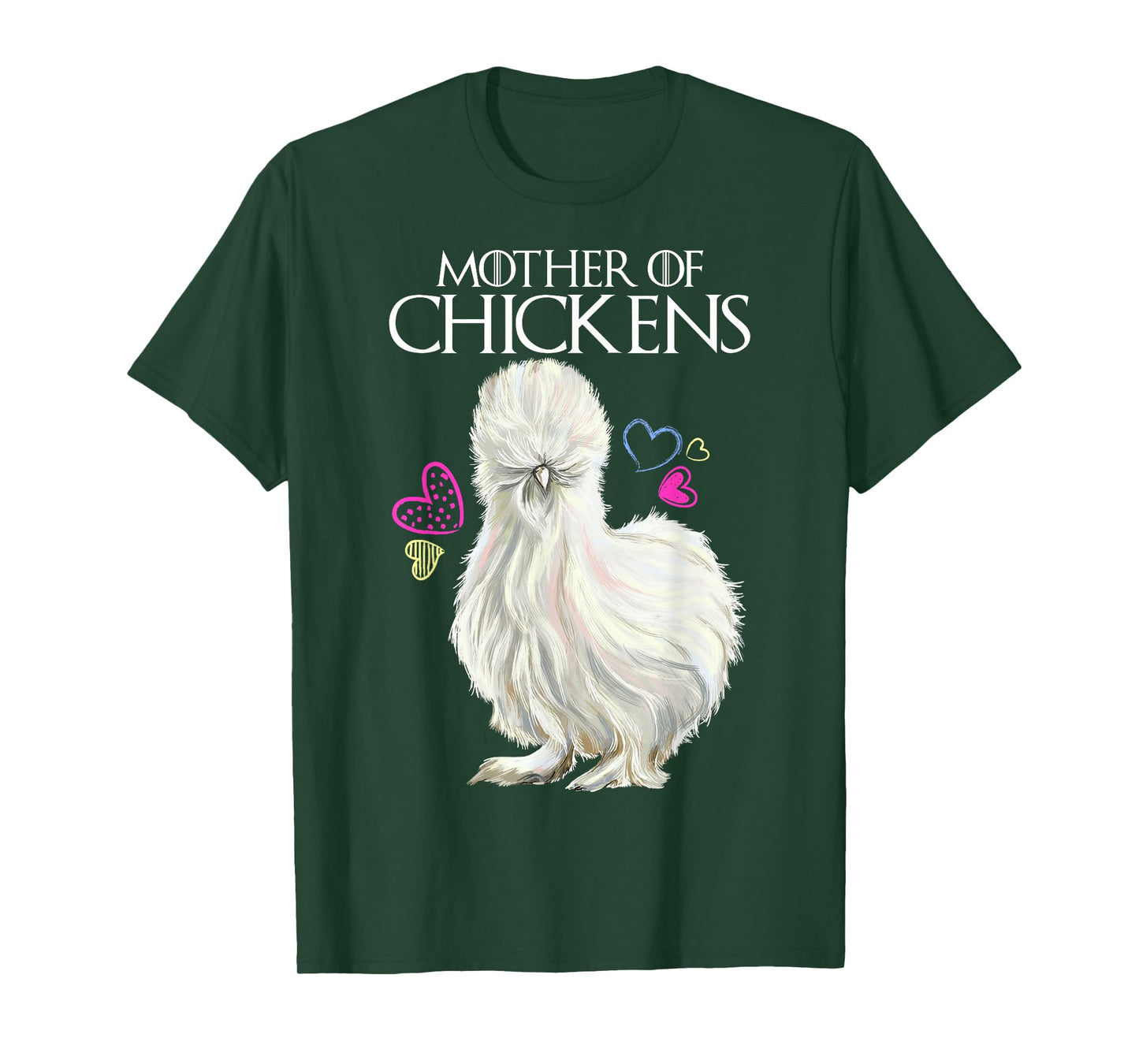 Mother of Chickens, Silkie Hen T-Shirt