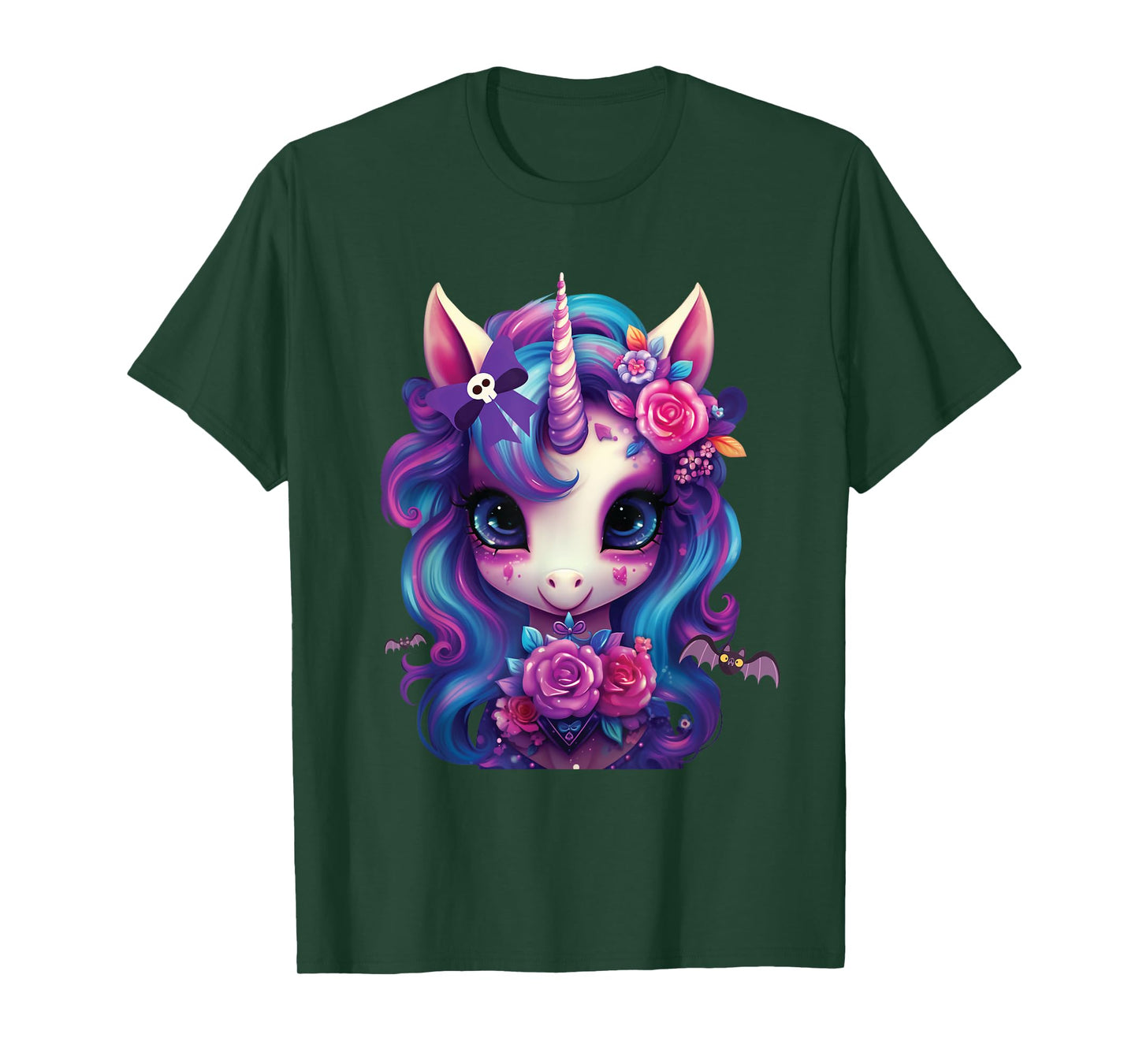Cute Unicorn Halloween Girls Costume T-Shirt