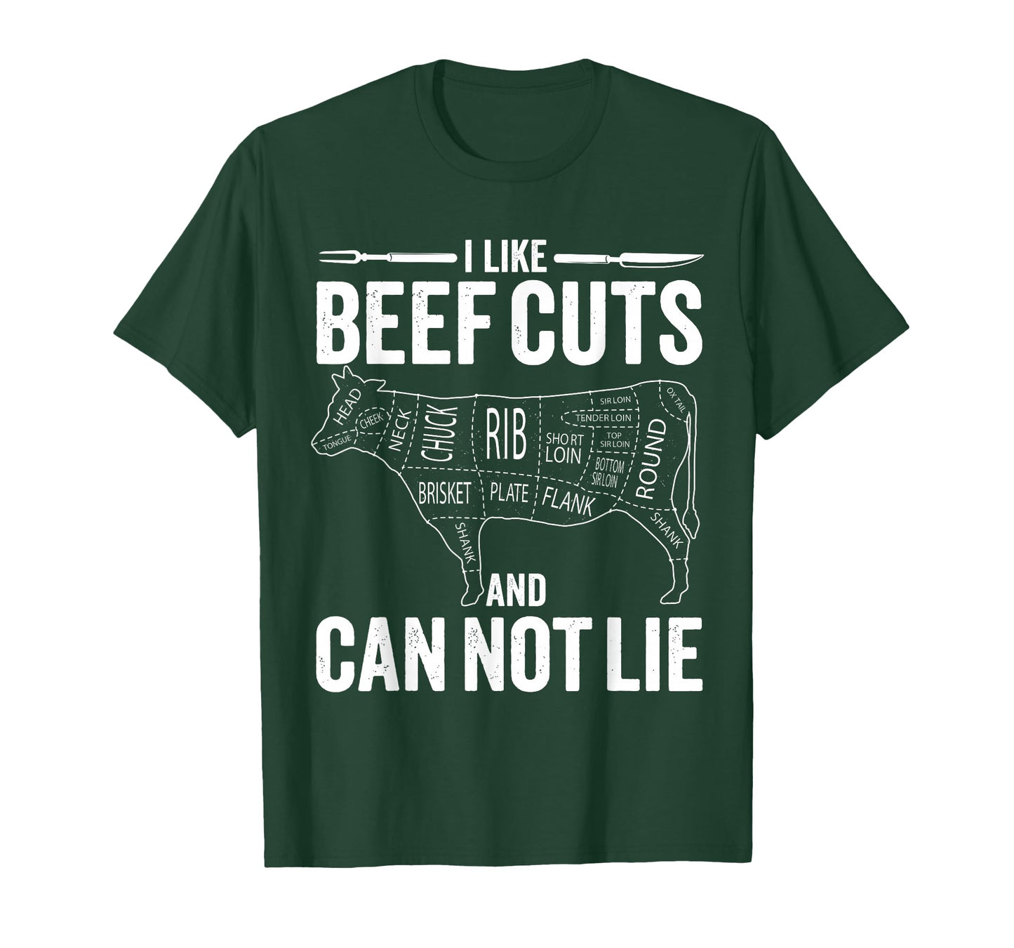 I like Beef Cuts and I can not Lie Funny Barbeque T-Shirt