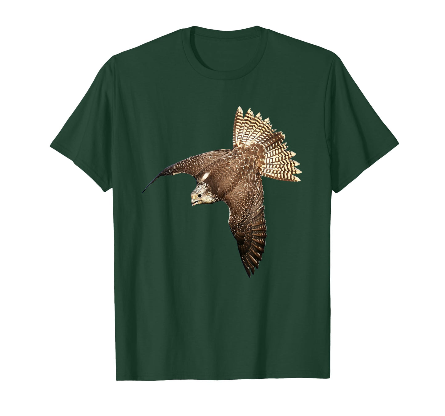 Beautiful Falcon Raptor Flight Bird of Prey Birder T-Shirt