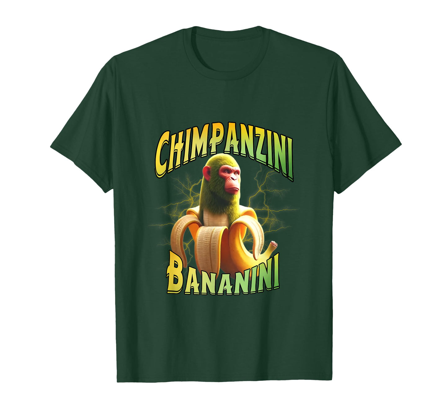 Chimpanzini Bananini - Funny Italian Brainrot Meme Boys Kids T-Shirt