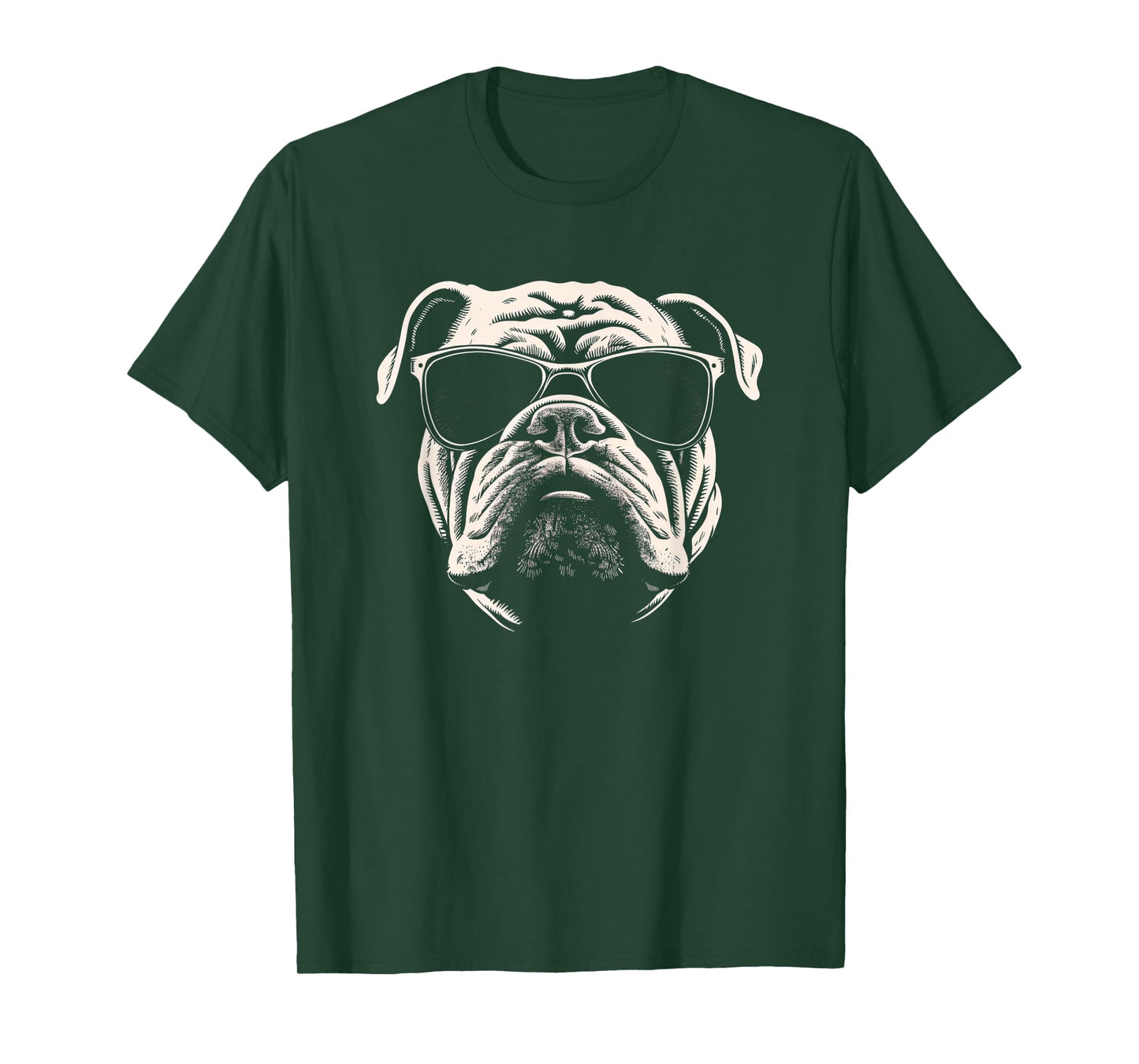 Funny Bulldog cool Graffiti Urban art street Men Women Girls Kids T-Shirt