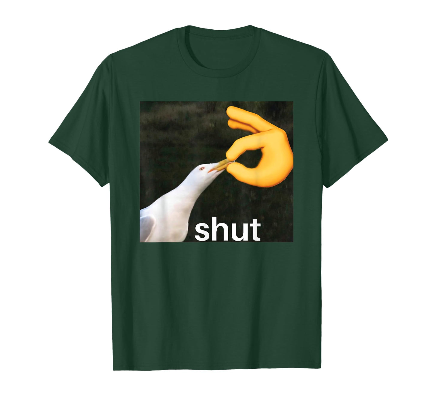 Shut Seagull Meme Bird Shut Meme T-Shirt