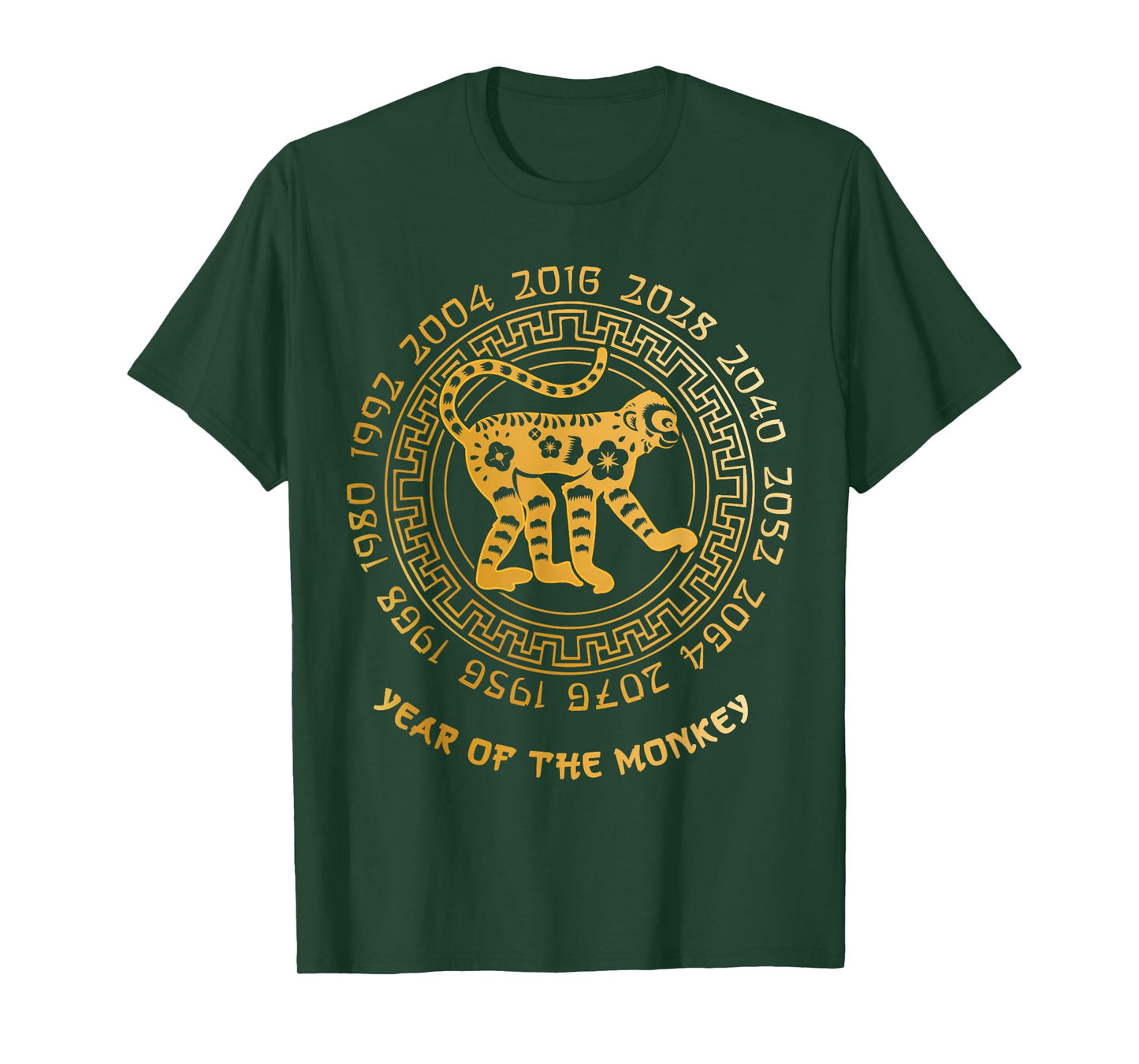 Chinese New Year Of The Monkey Chinese Zodiac Year 2028 T-Shirt