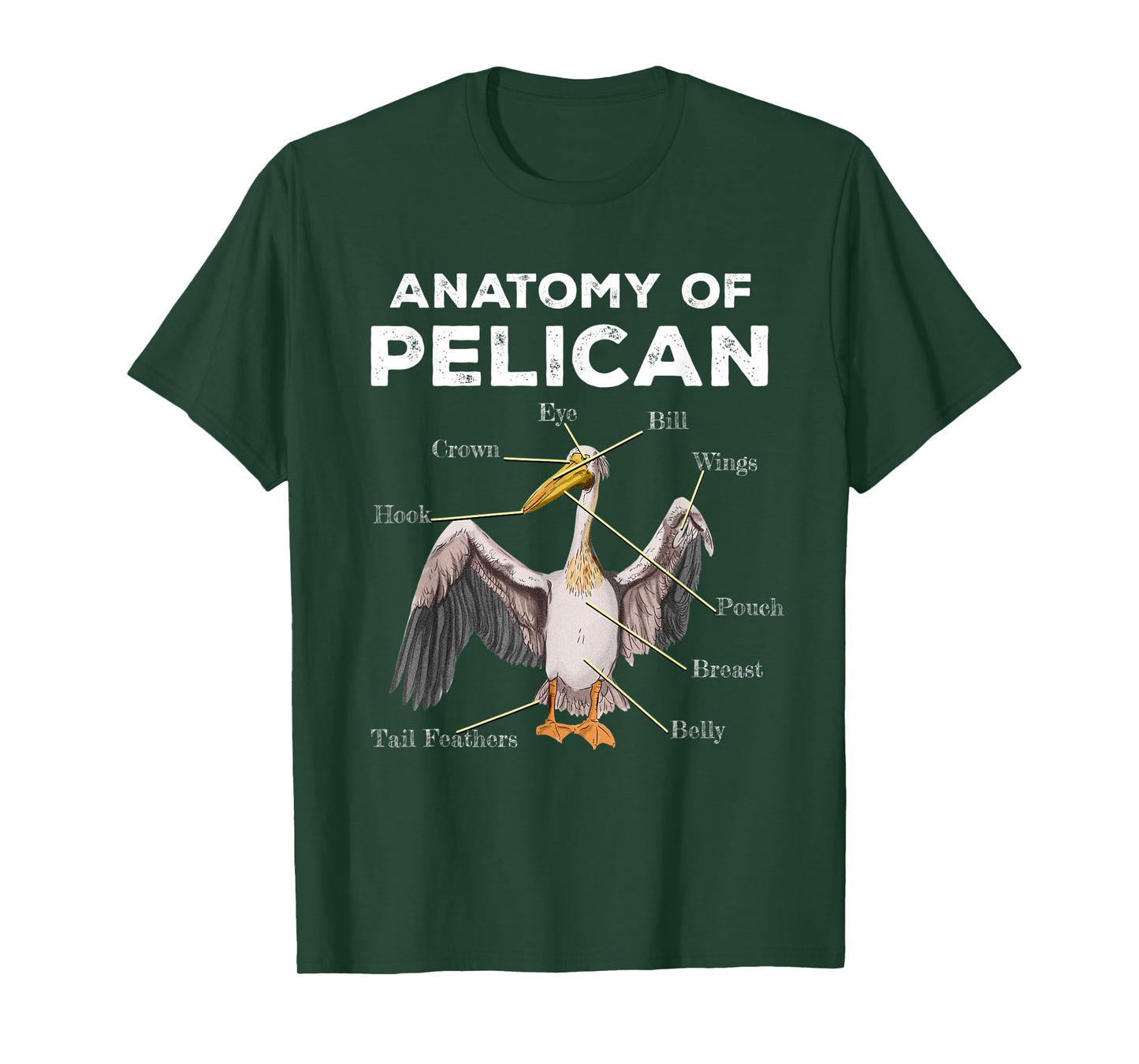 Anatomy Of A Pelican T-Shirt
