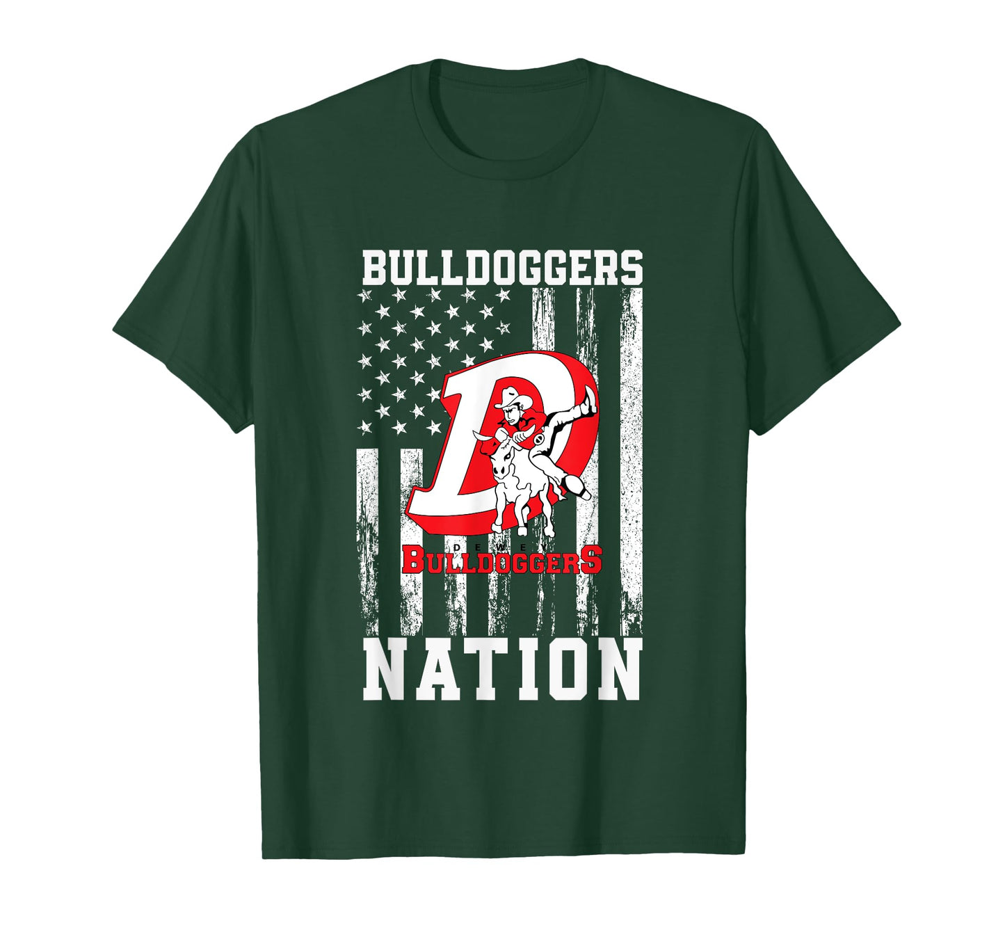 Dewey Bulldoggers Logo Nation HS T-Shirt