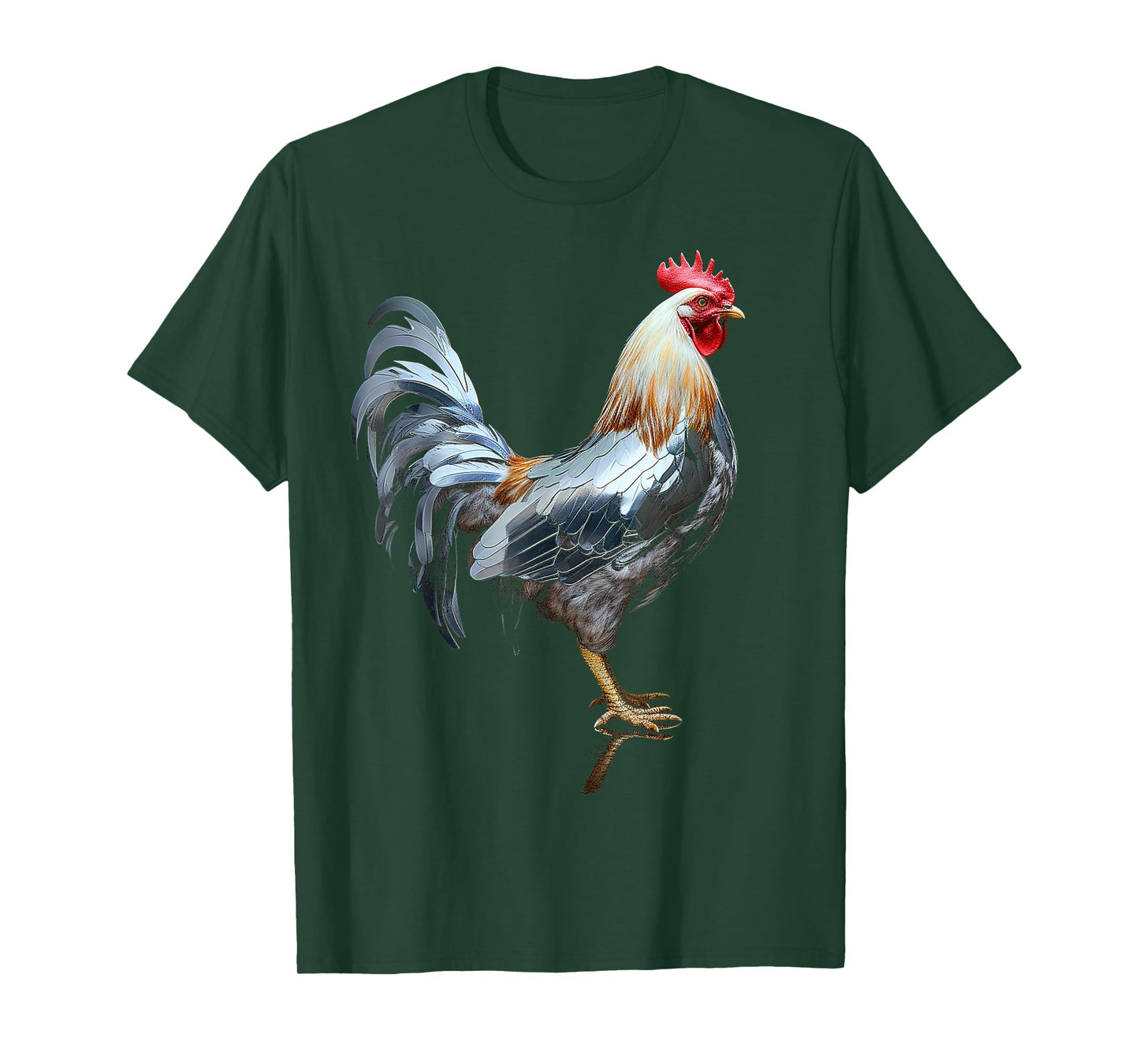 Chicken Animal Zoo Artwork Chicken T-Shirt