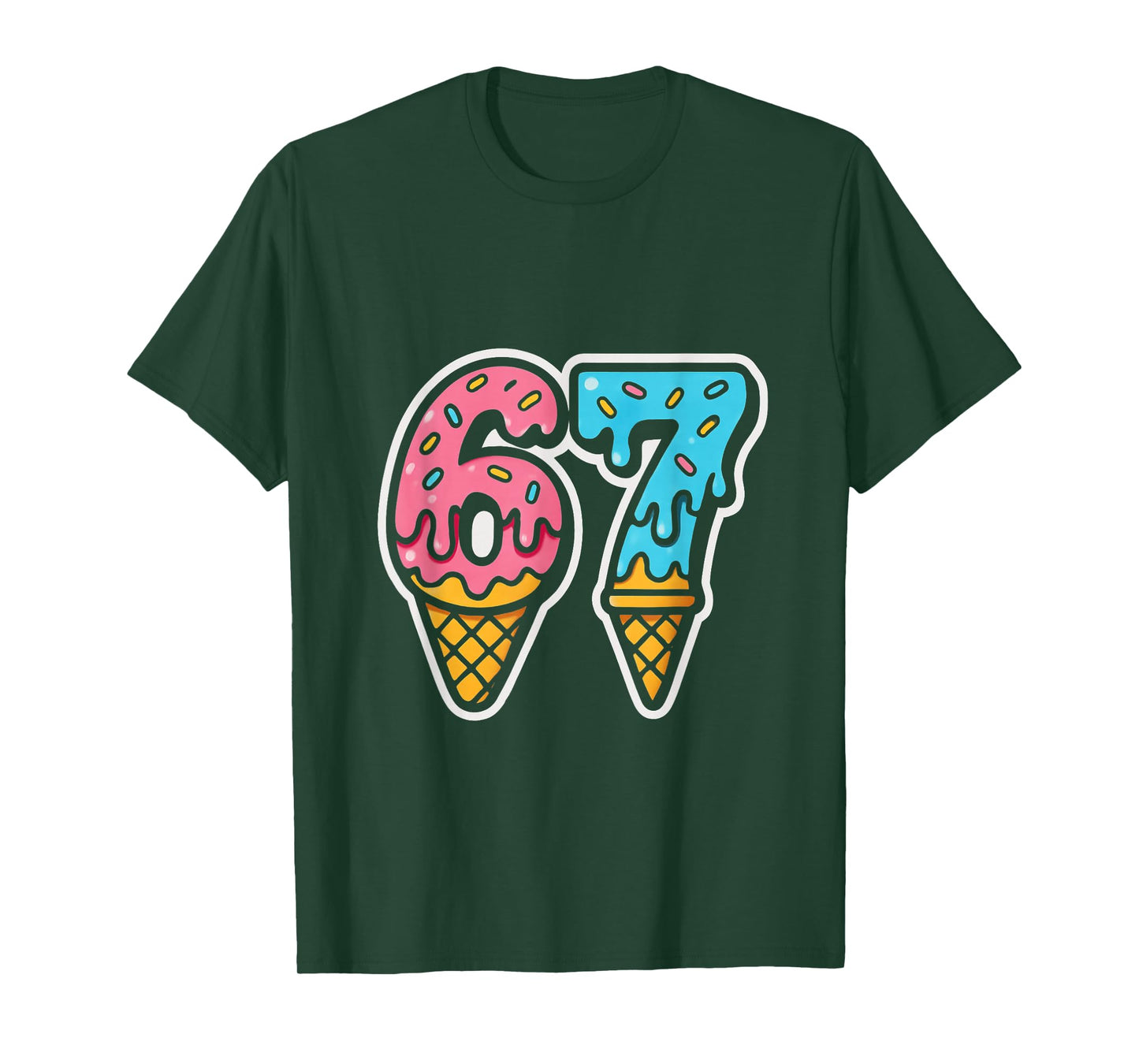 Mason 67 Ice Cream Cute Meme Six Seven T-Shirt