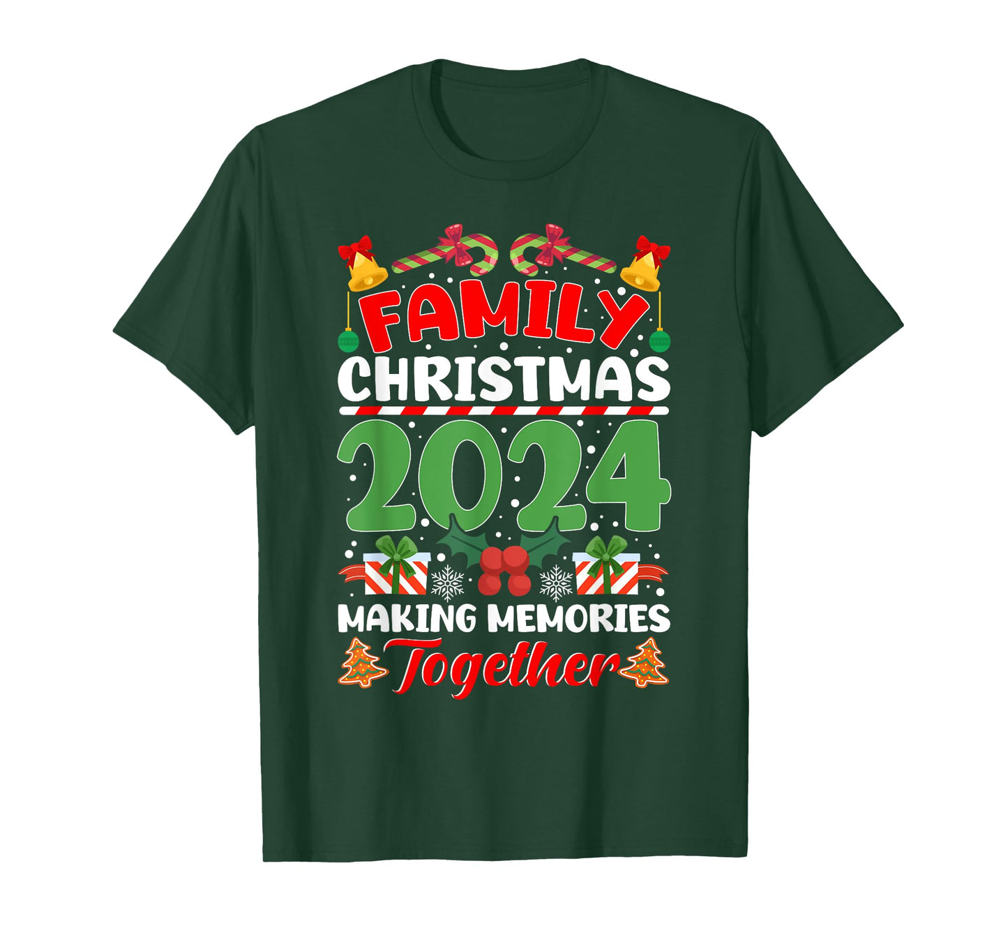 Family Christmas 2024 Matching Family Christmas Squad Xmas T-Shirt