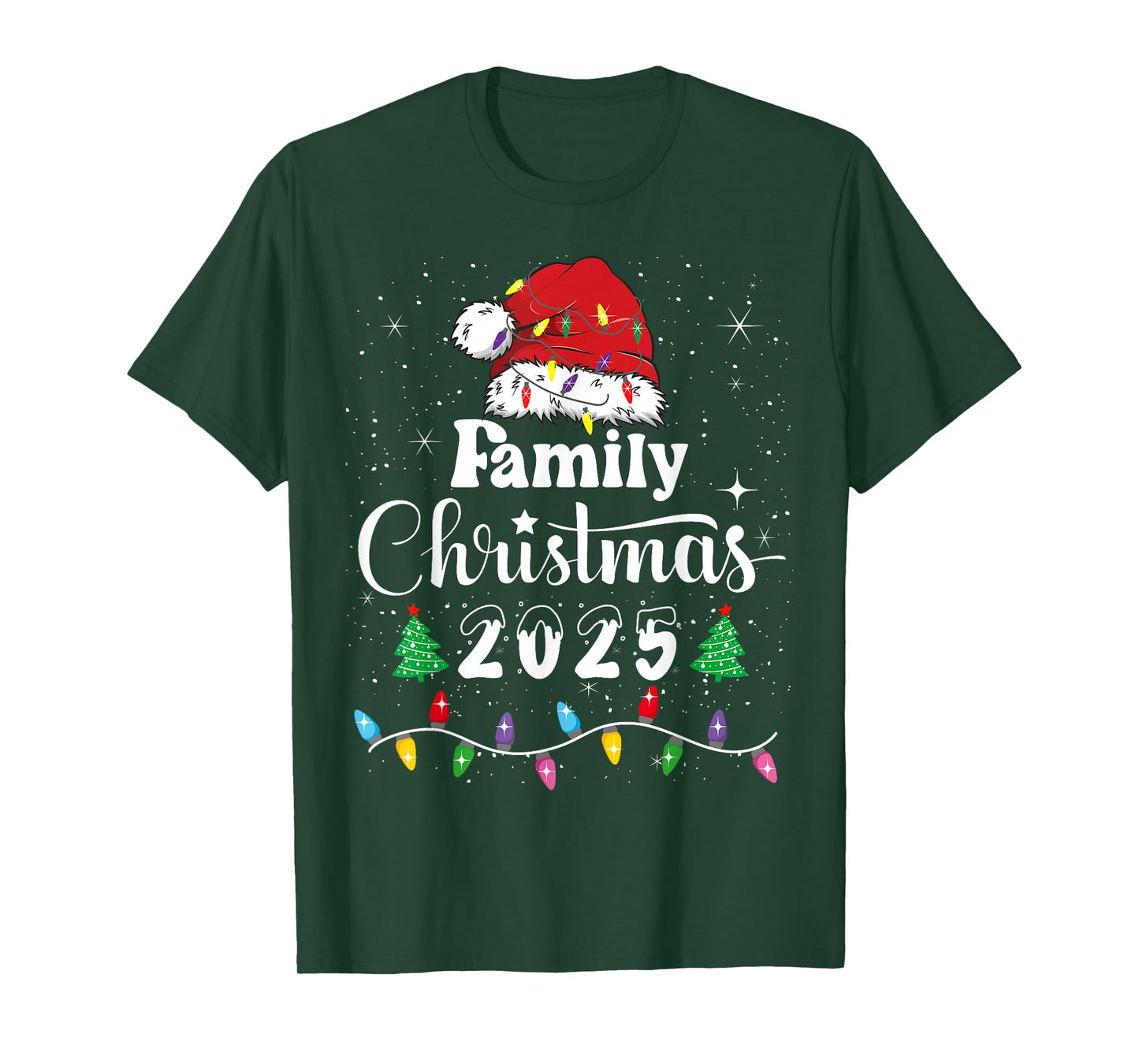 Family Christmas 2025 Matching Outfit Xmas Men Women Kids T-Shirt