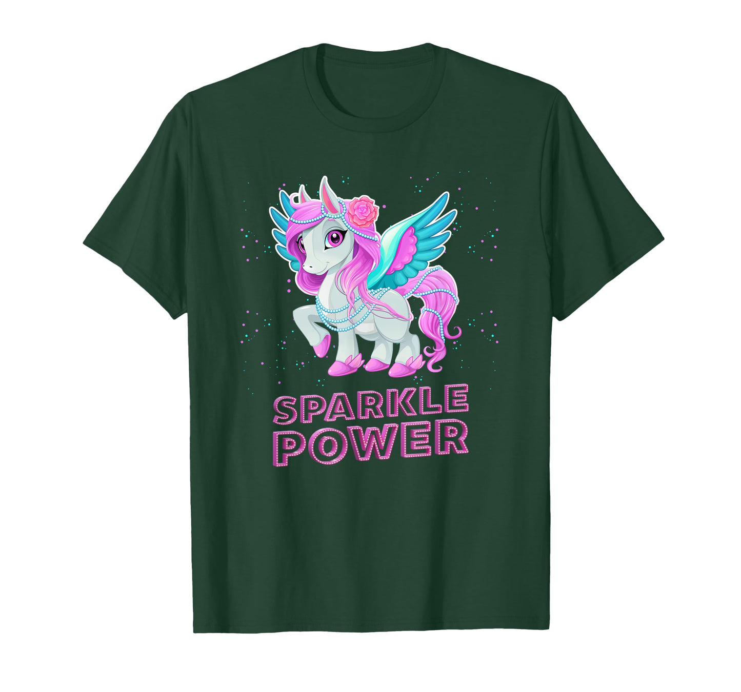Cute Pegasus Adorable Girls Gift T-Shirt