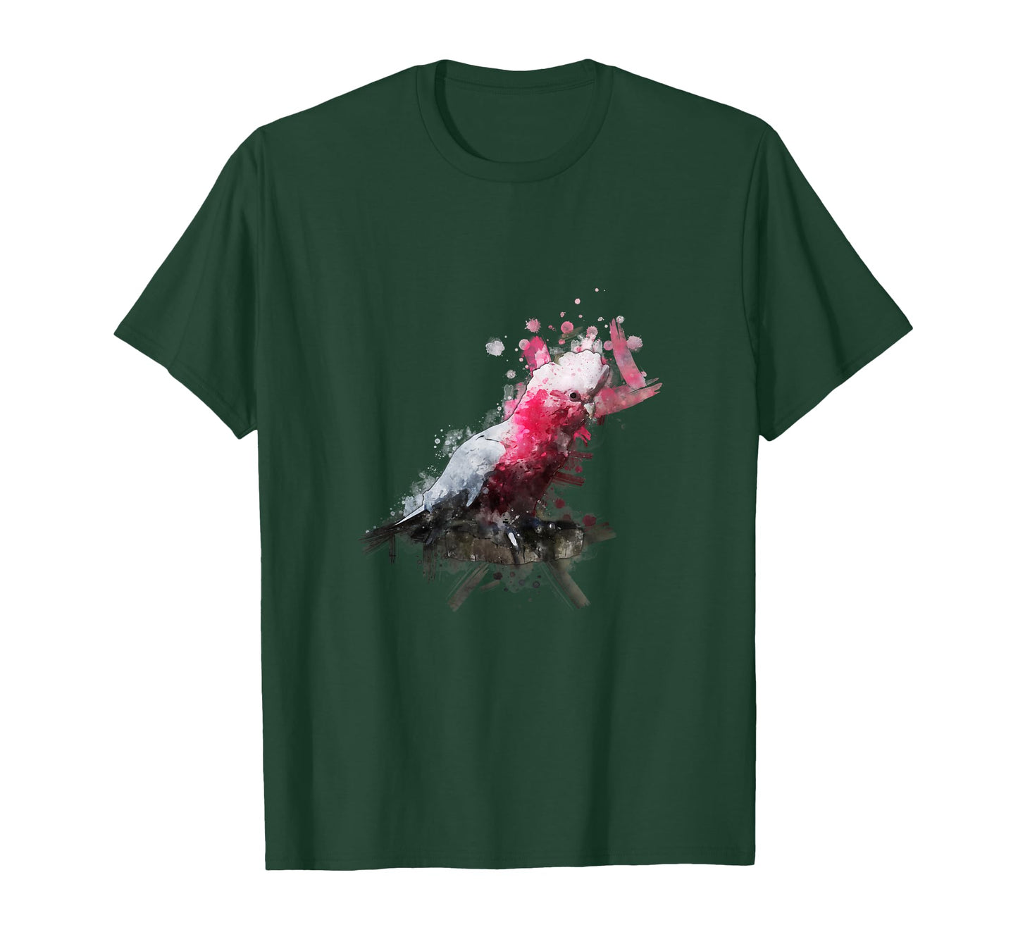 Watercolor Galah Cockatoo T-Shirt