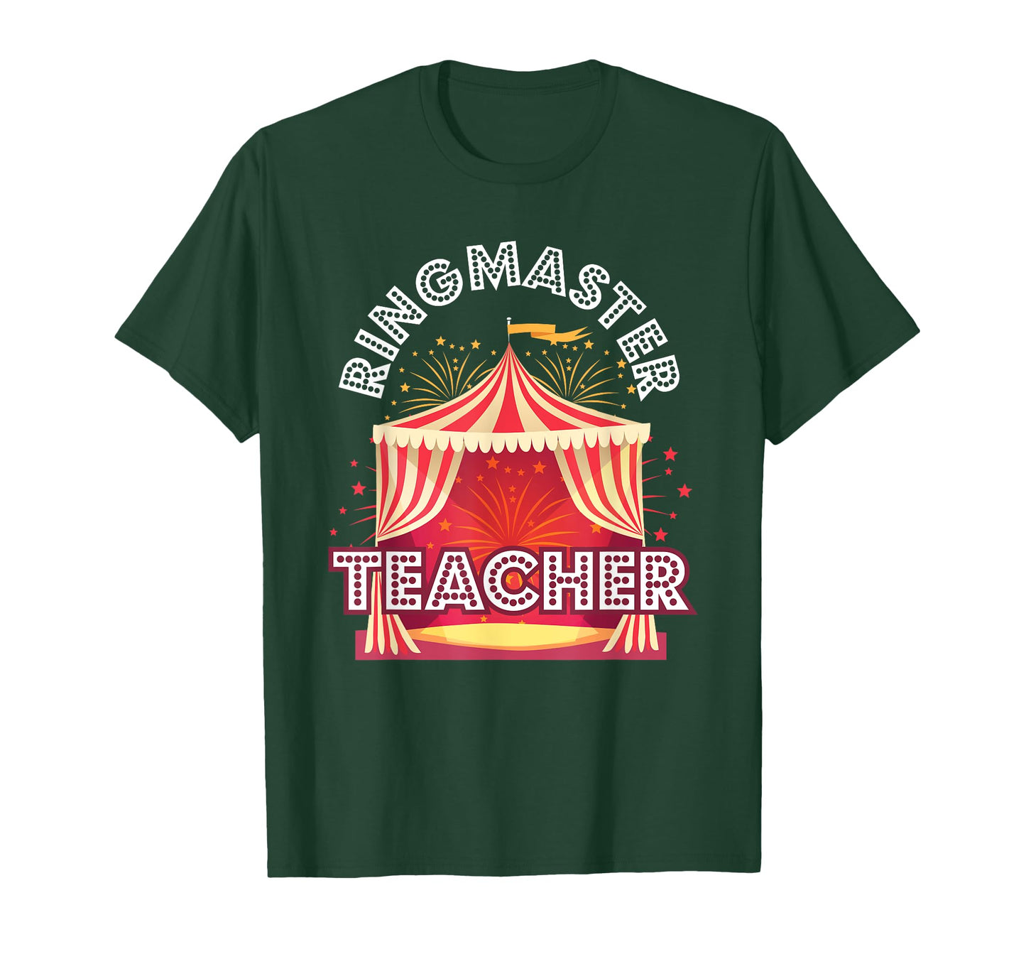 Ringmaster Teacher Circus Carnival Birthday Party T-Shirt for Men Women Kids