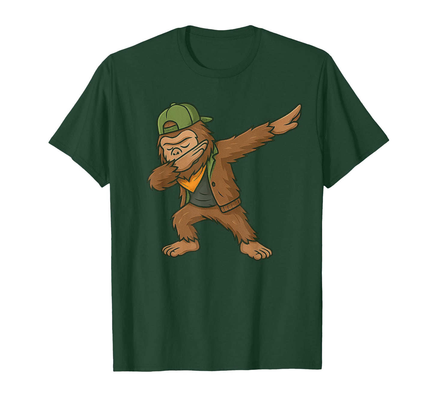 Bigfoot Dab Sasquatch Streetwear Funny Gifts Men Women Kid T-Shirt