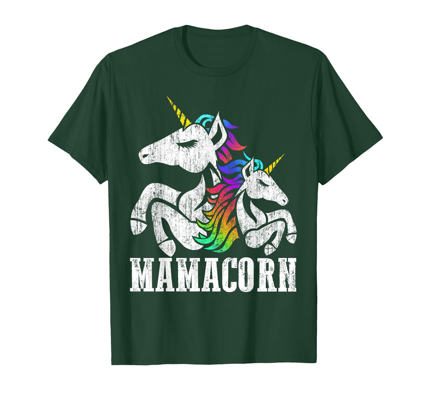 Mamacorn Unicorn Shirts for Women Mothers Day Gift T-Shirt