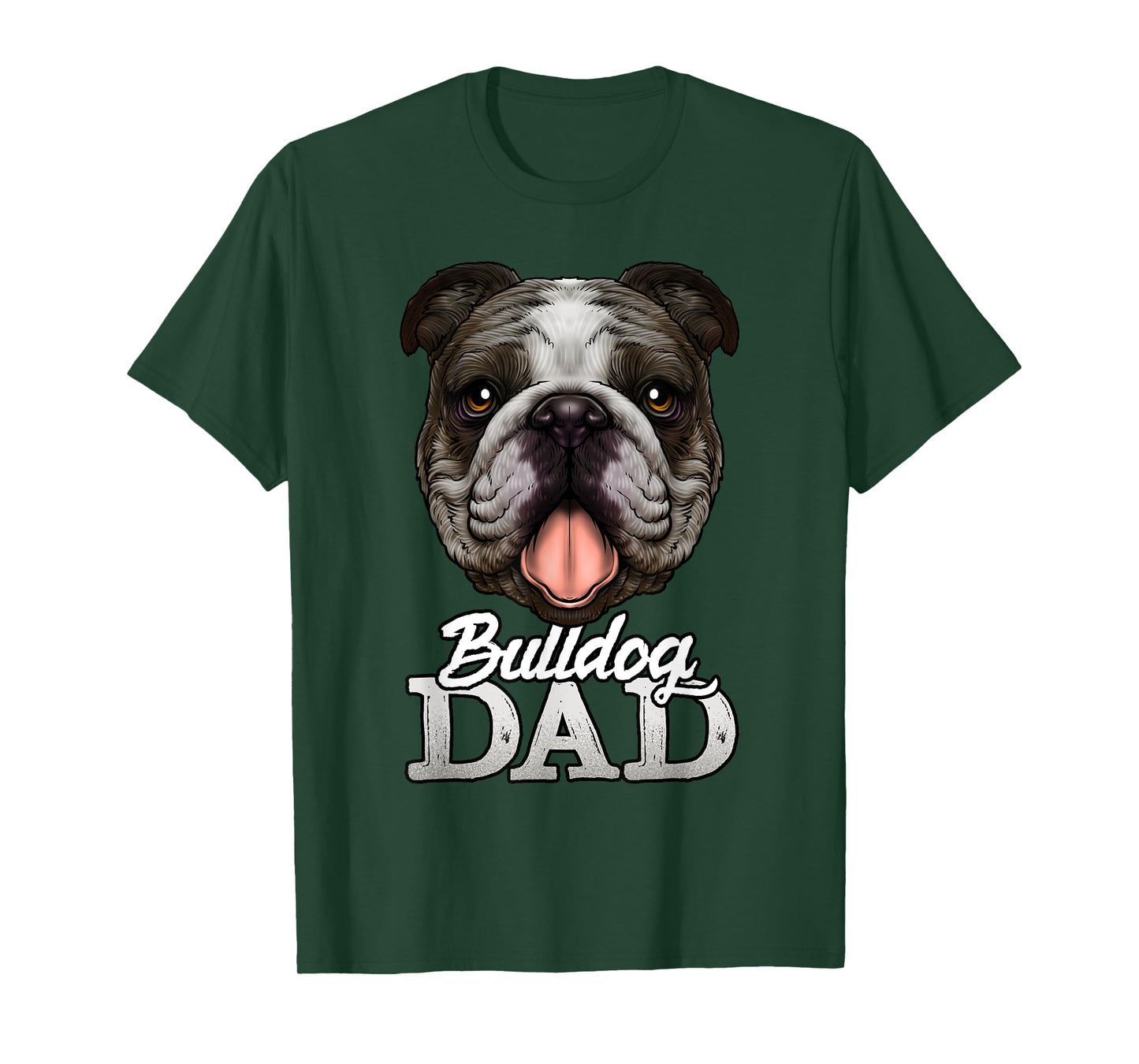 Dog Papa Shirt Bulldog Dad Gifts English Bulldog Gifts T-Shirt