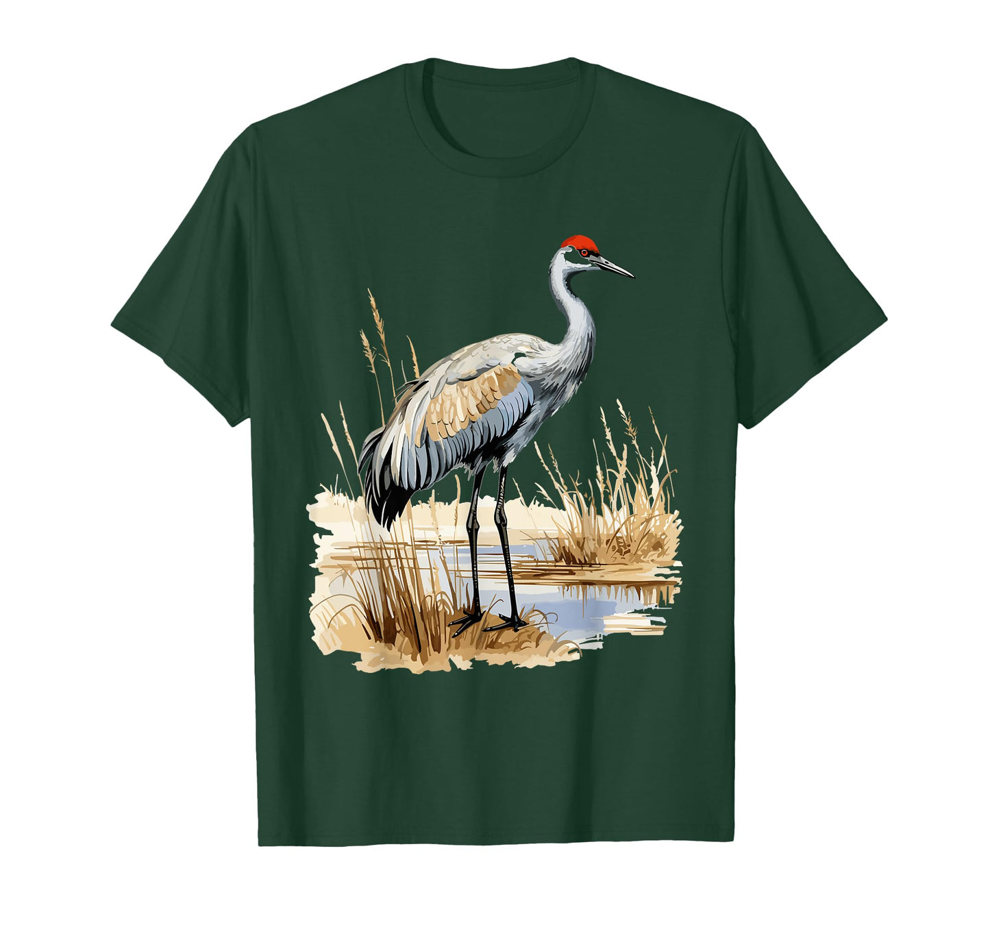 birding sandhill crane nebraska Sandhill cranes T-Shirt