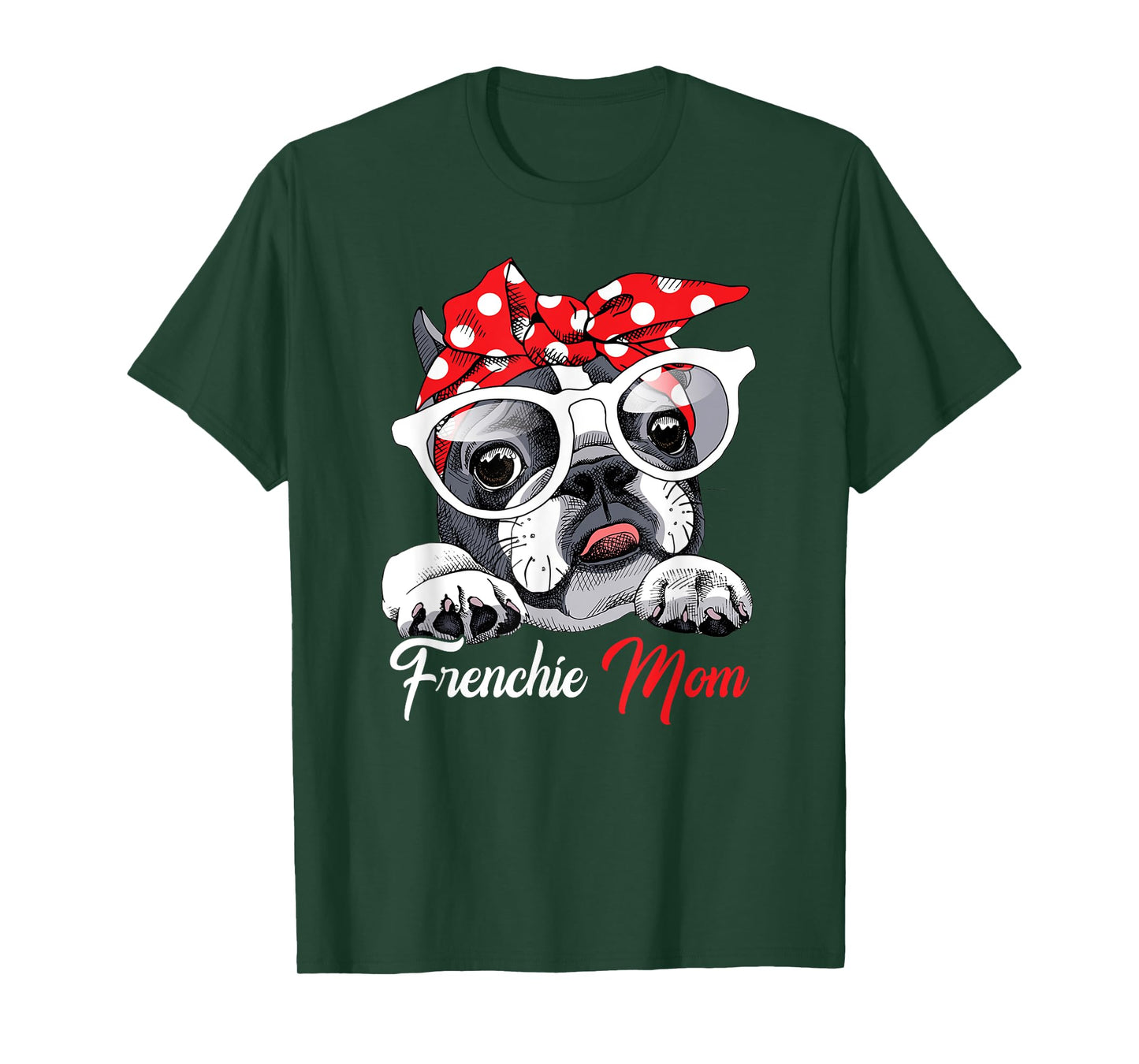 French Bulldog Mom Gift for Frenchie Mom Cute Mother's Day T-Shirt for Men Women