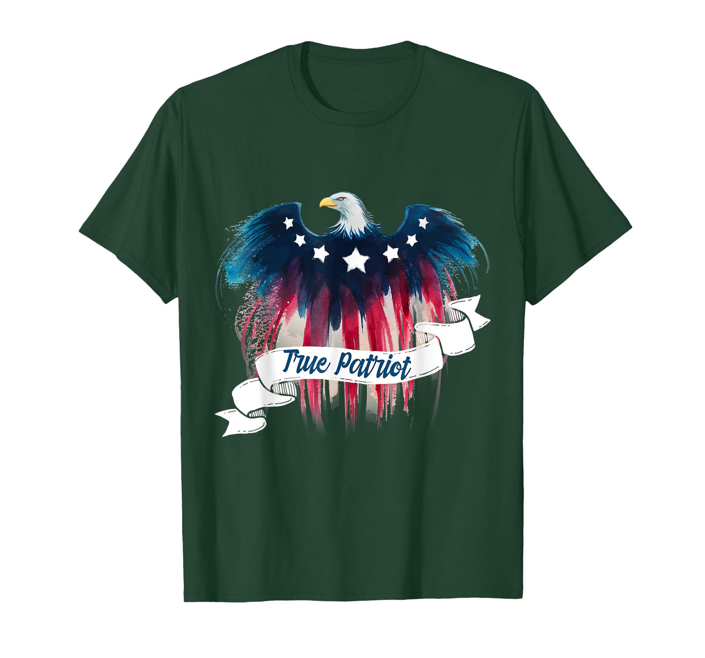 True Patriot Tee Patriotic Eagle TShirt T-Shirt for Women Kids Men