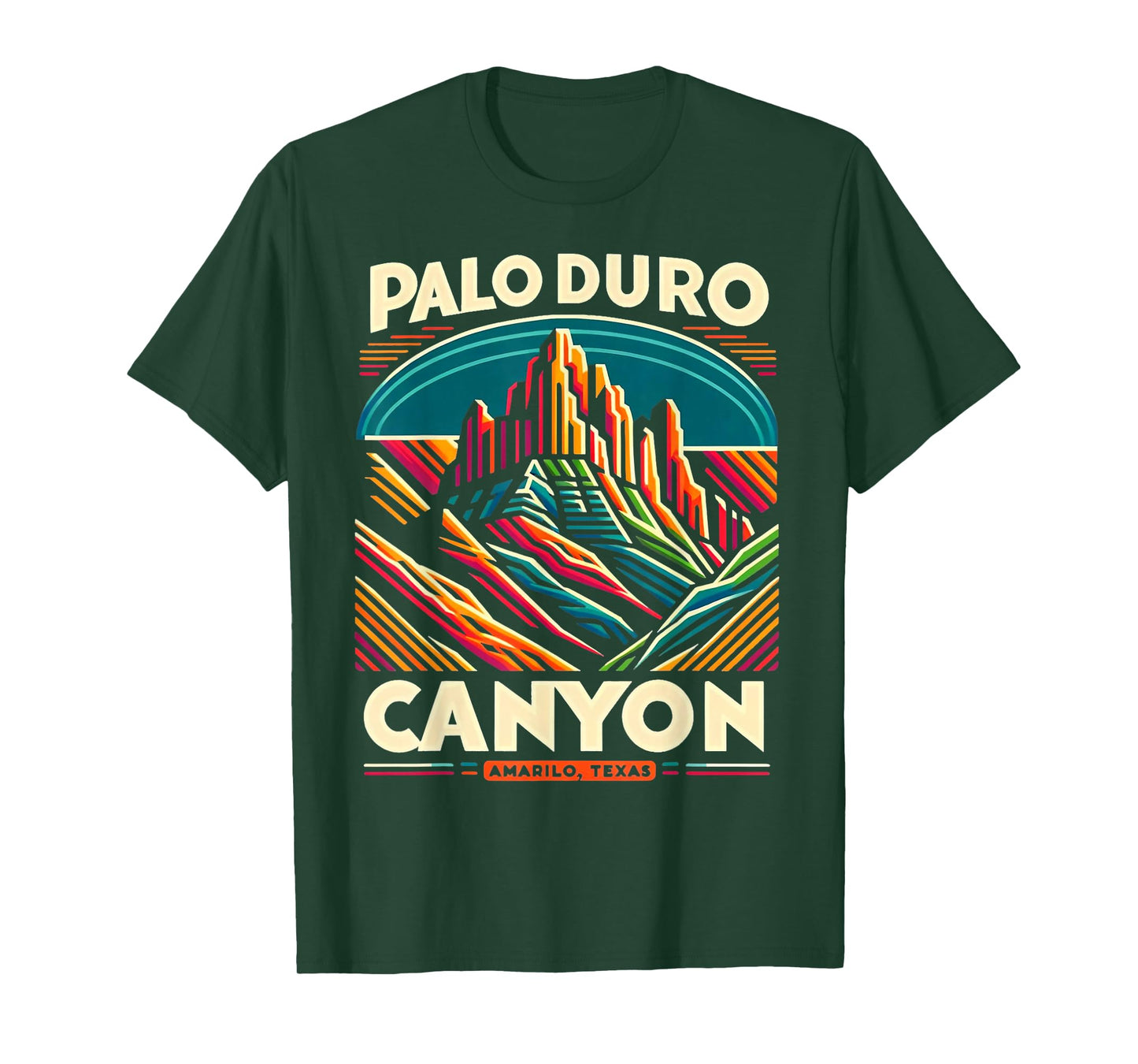 Palo Duro Canyon Amarillo Texas Off-roading Desert Camo T-Shirt