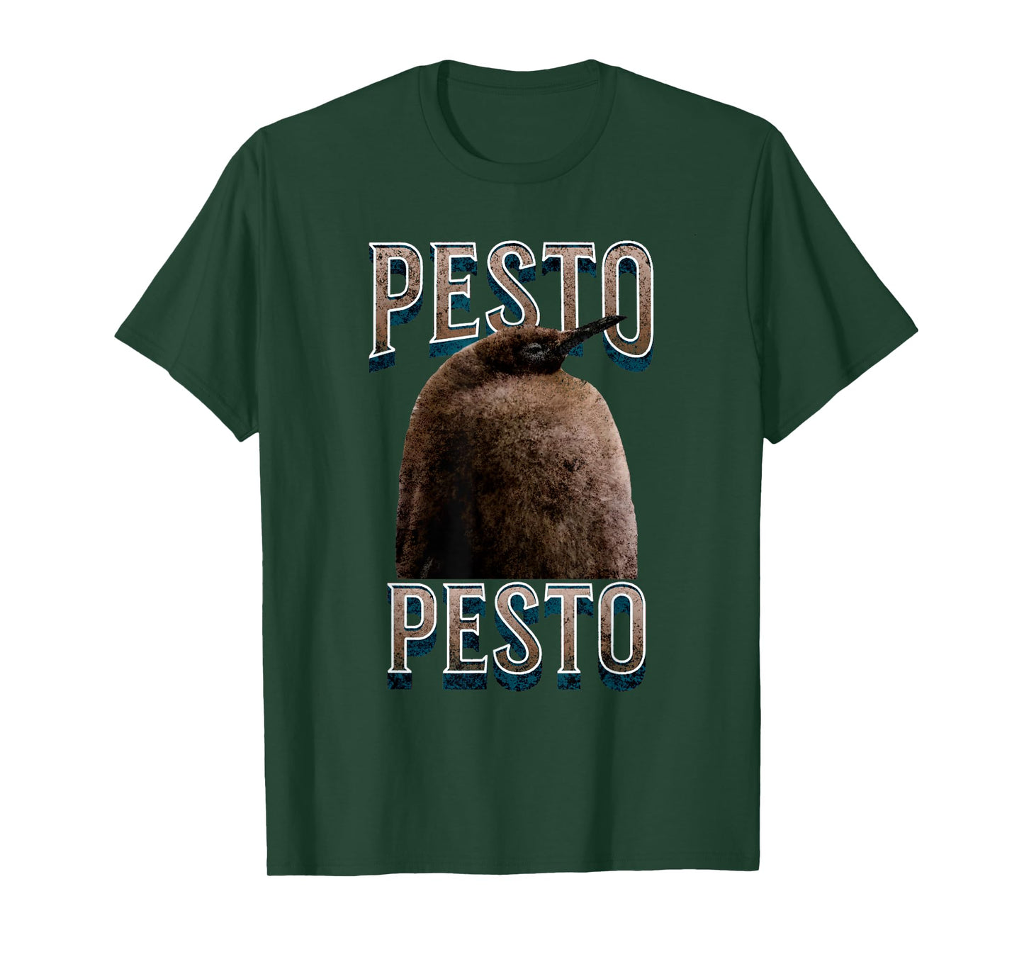 Pesto The Penguin Famous Bird Meme Vintage T-Shirt