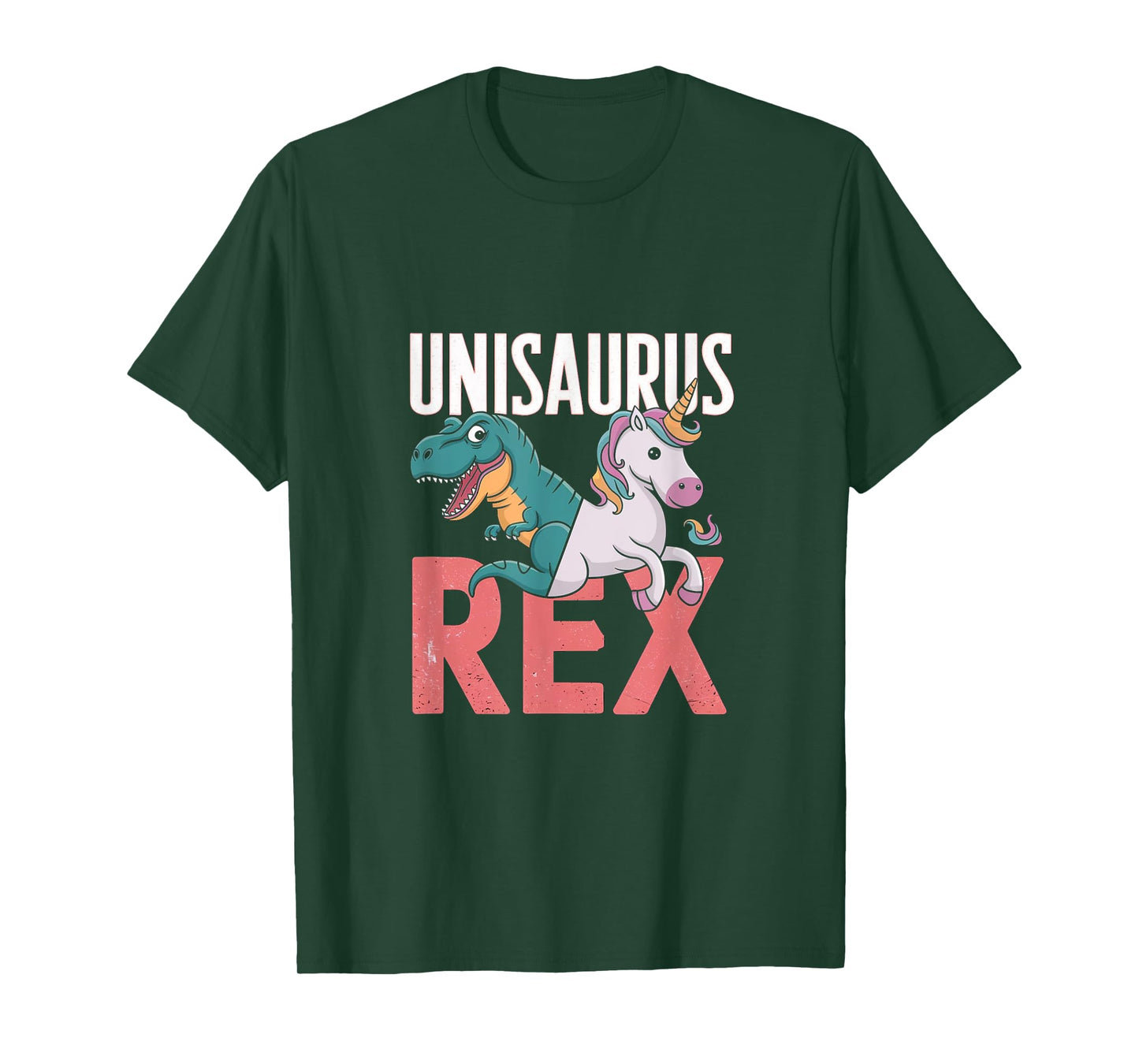 Unisaurus Rex Dinosaur Unicorn T-Shirt