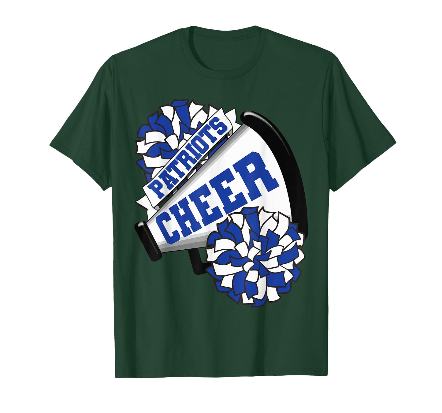 Patriots Cheer Back To School Cheerleading Spirit B T-Shirt
