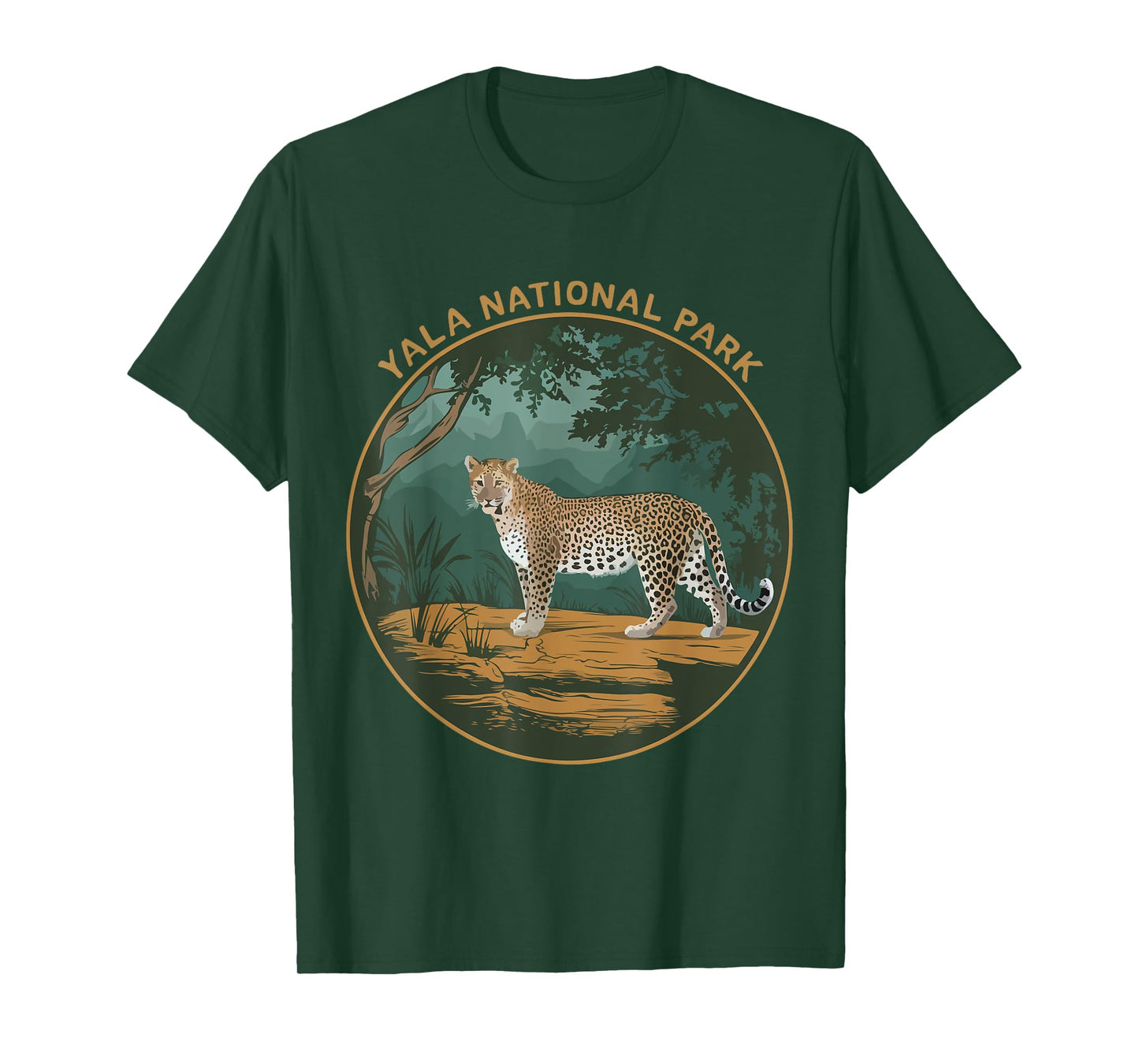 Leopards Yala National Park Souvenir Sri Lanka Wildlife T-Shirt