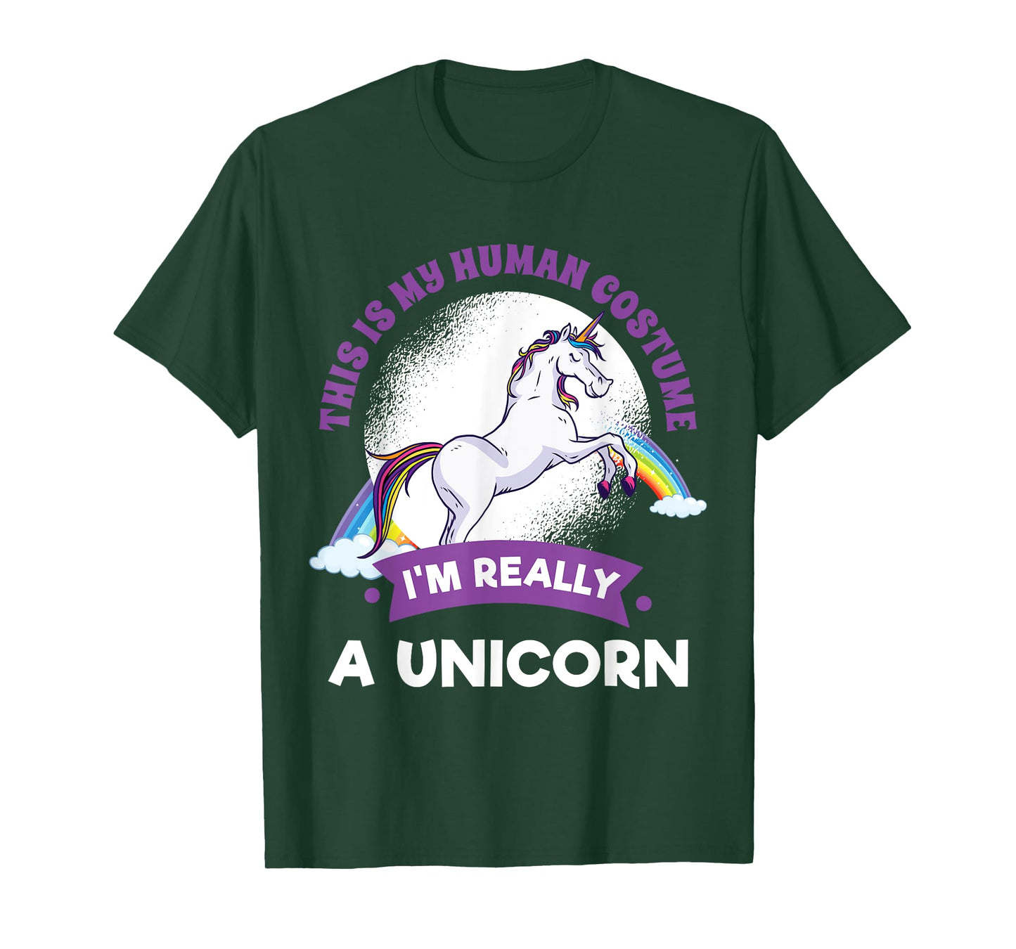 This Is My Human Costume I'm Really A Unicorn T-Shirt