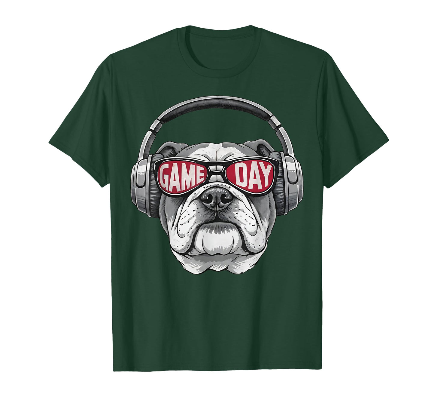 Retro Cool Bulldog Name Game Day Gift for Men Women Kid T-Shirt