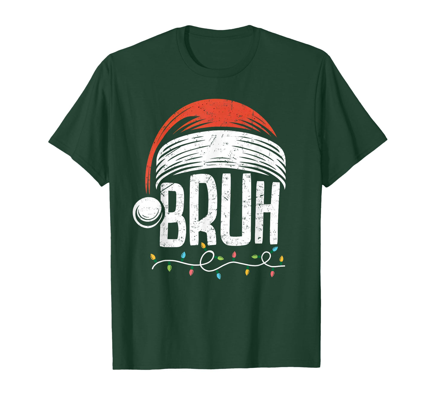 Merry Christmas Bruh Xmas Meme Funny Saying for Boys Men T-Shirt