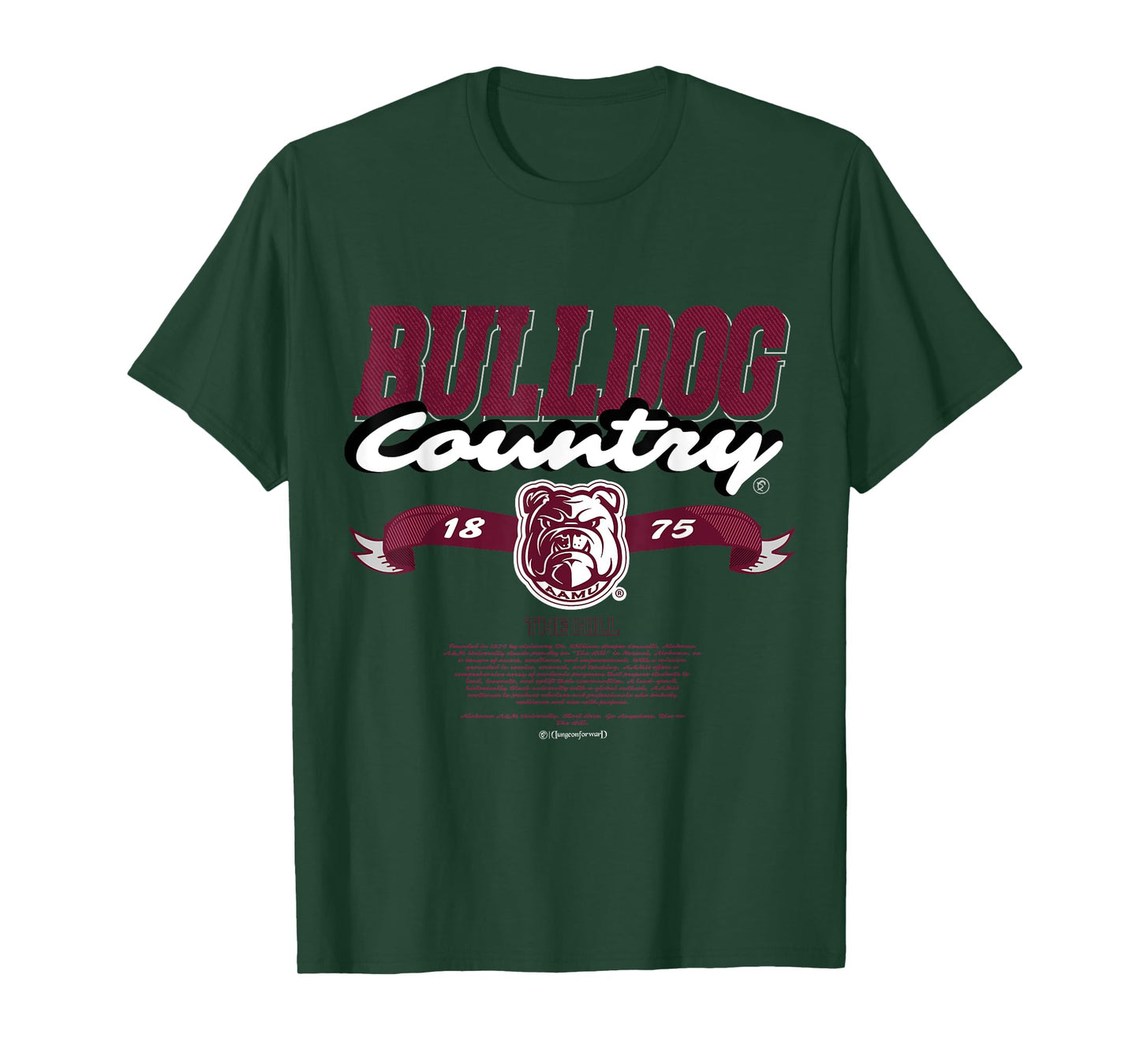 Alabama A&M University - AAMU Bulldog Pride - HBCU T-Shirt
