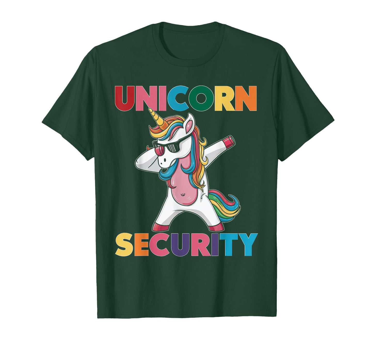 Unicorn Security Unicorn Funny Magical Mythical Charm T-Shirt