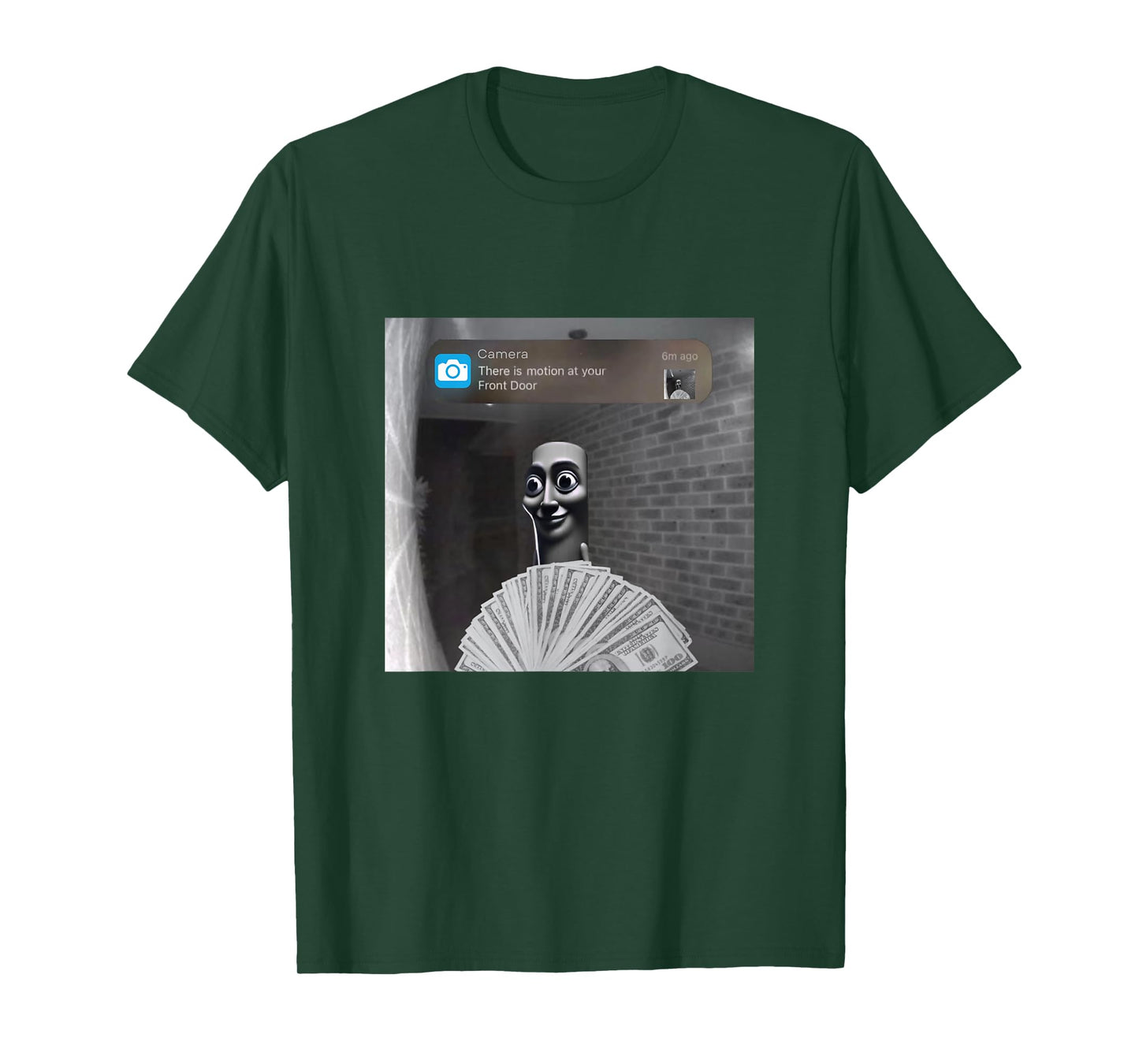 Tung Tung Tung Sahur Motion at your front door meme italian T-Shirt