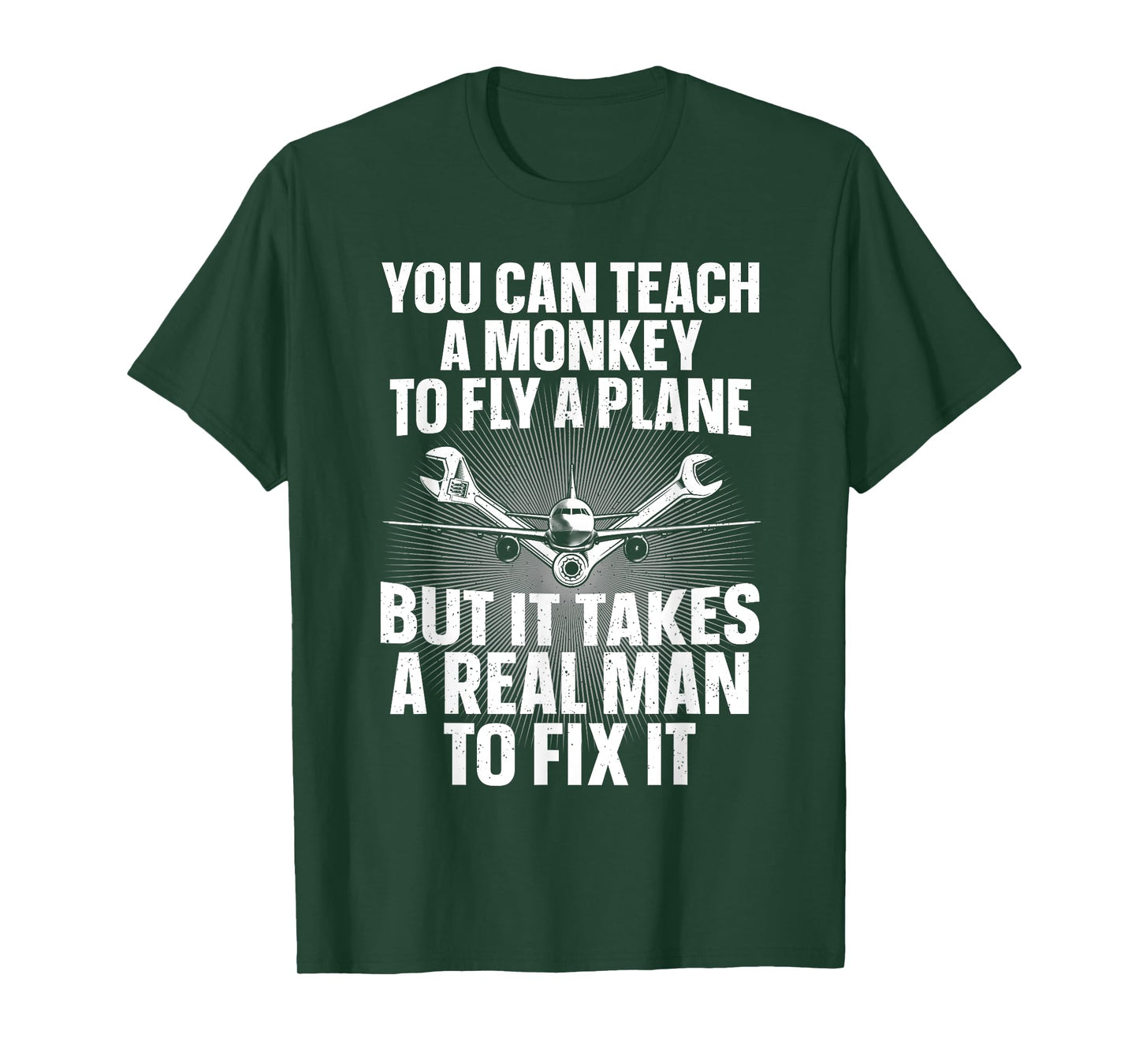 Funny Aircraft Mechanic Art For Men Boys Aircraft Technician T-Shirt