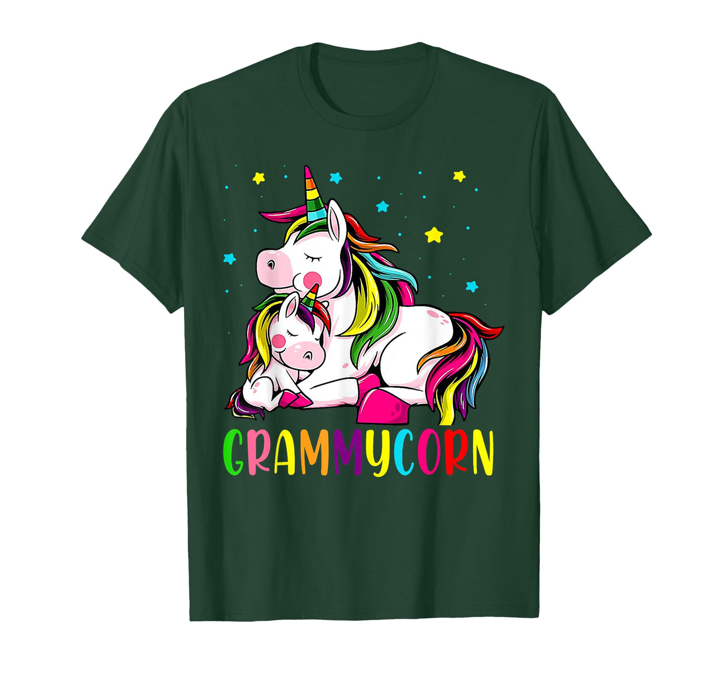 Funny Grammycorn Unicorn Costume Grammy Mom Mother's Day T-Shirt