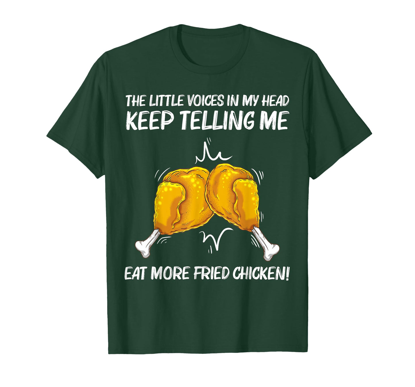Funny Fried Chicken Gift For Men Women Chicken Bucket Food T-Shirt